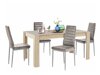 Essgruppe Denton 603 (Silber + Hellgrau)