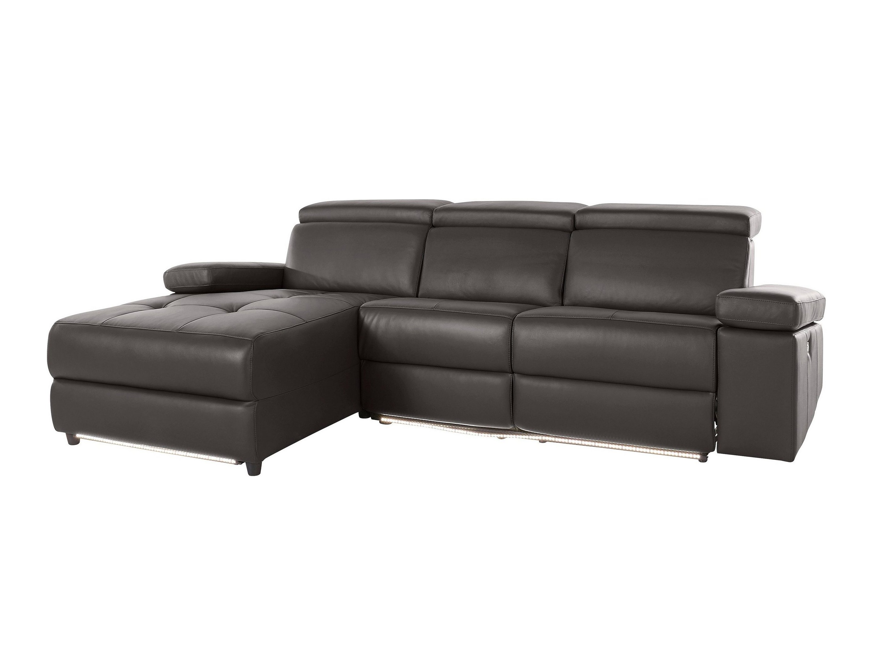 Ecksofa Liegesessel Denton 1492 (Braun)