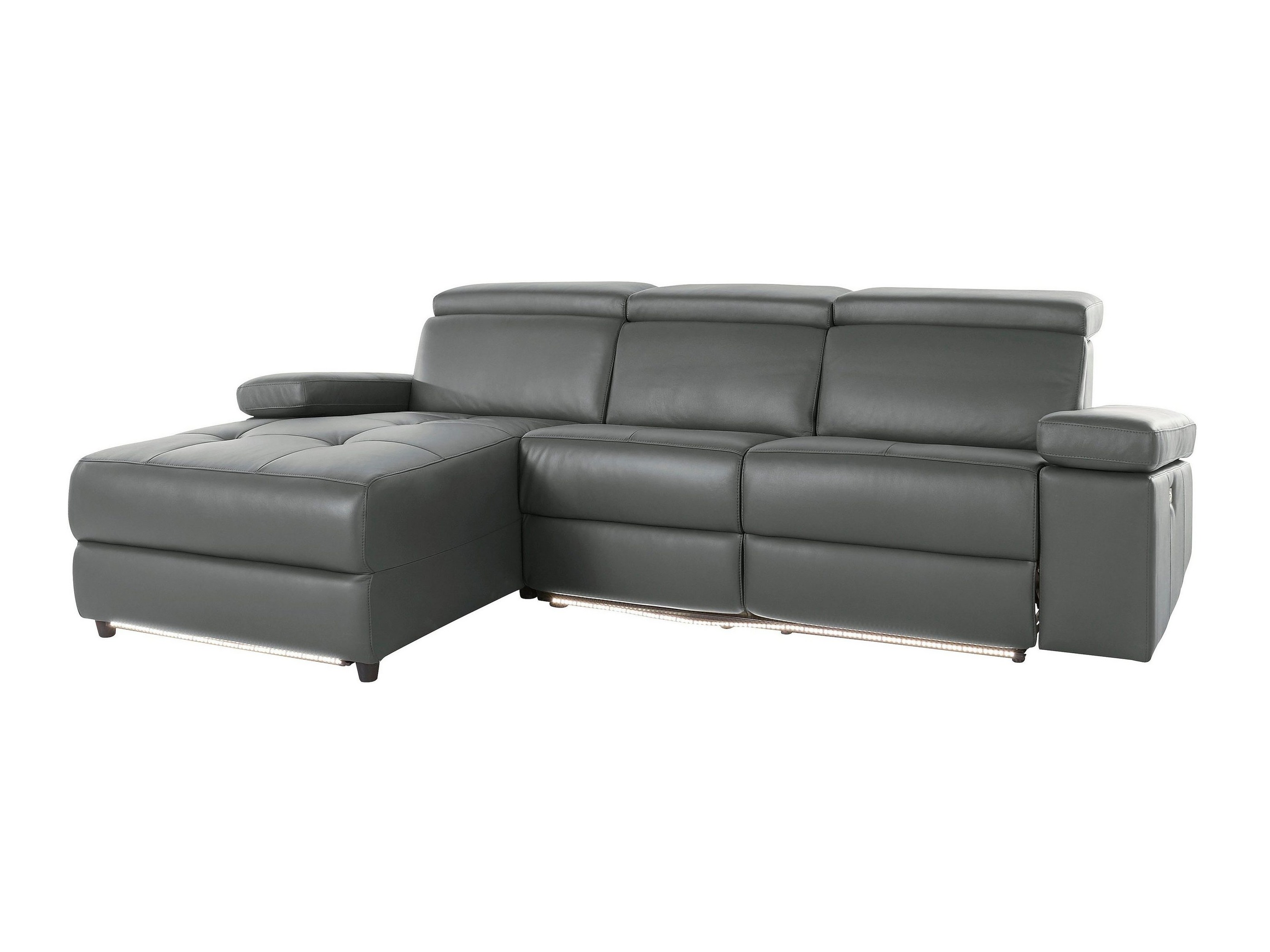 Ecksofa Liegesessel Denton 1492 (Grau)