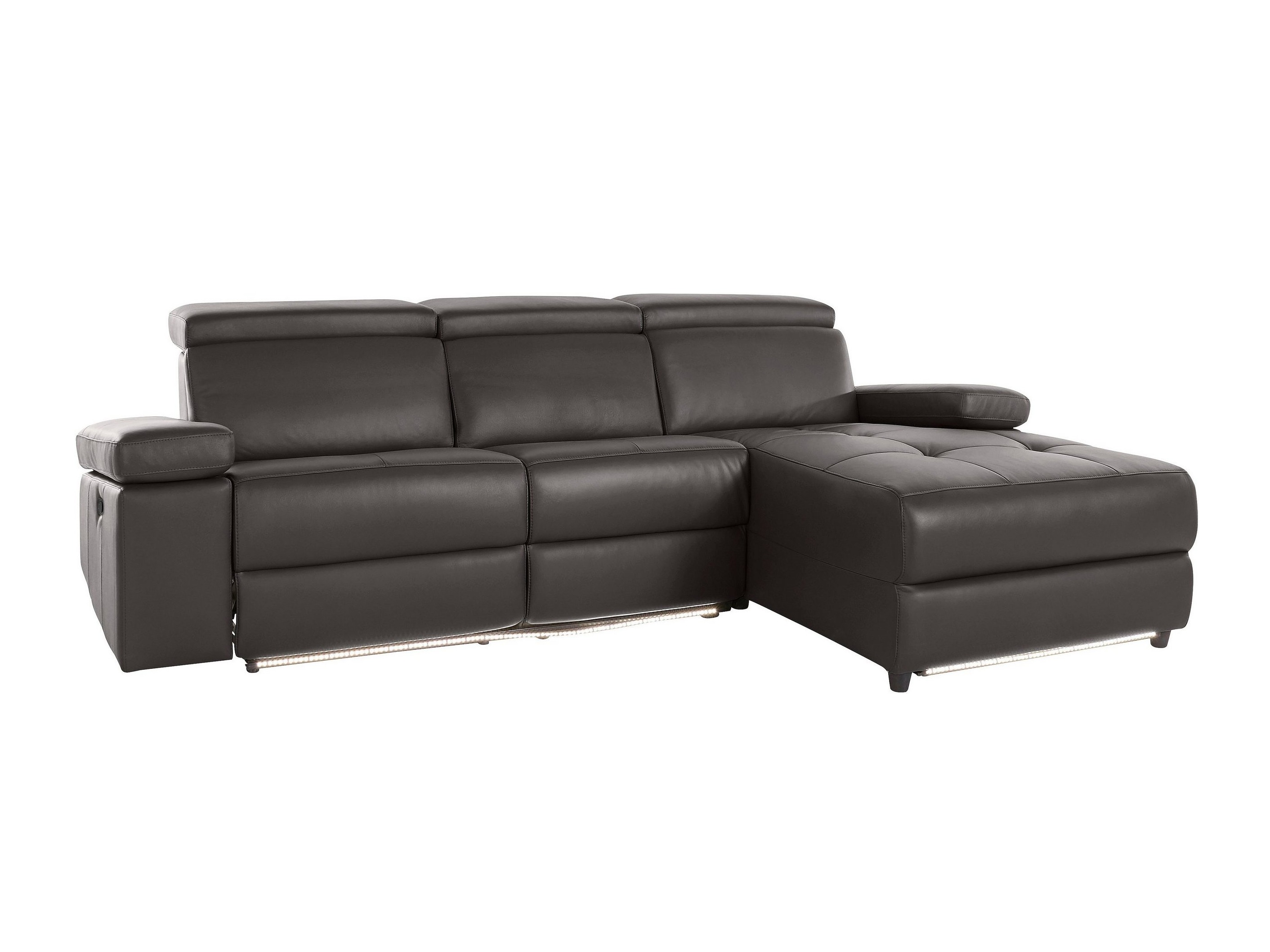 Ecksofa Liegesessel Denton 1493 (Braun)