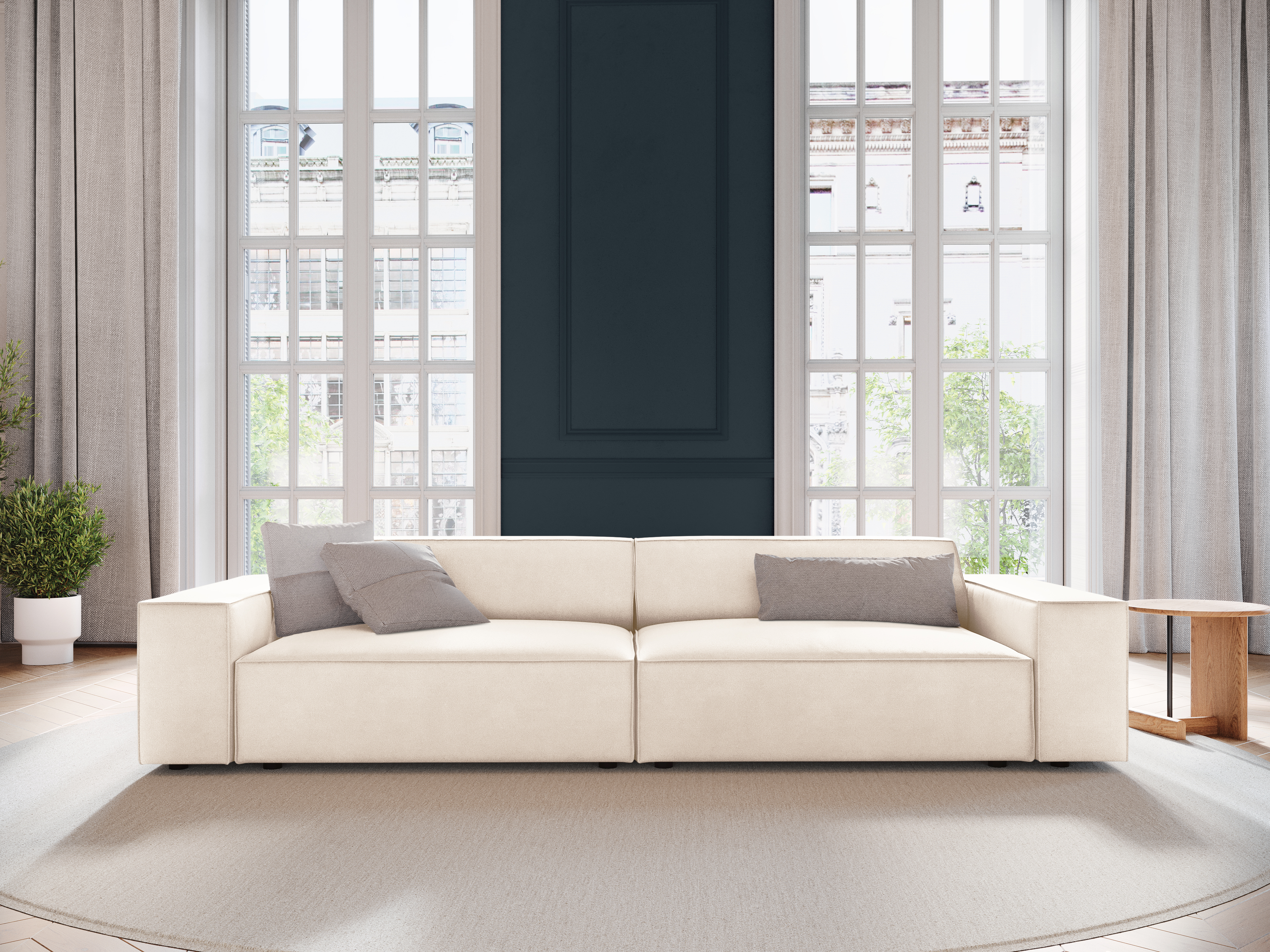 Modulares Sofa Lomcalu 107 (Bluvel 22)
