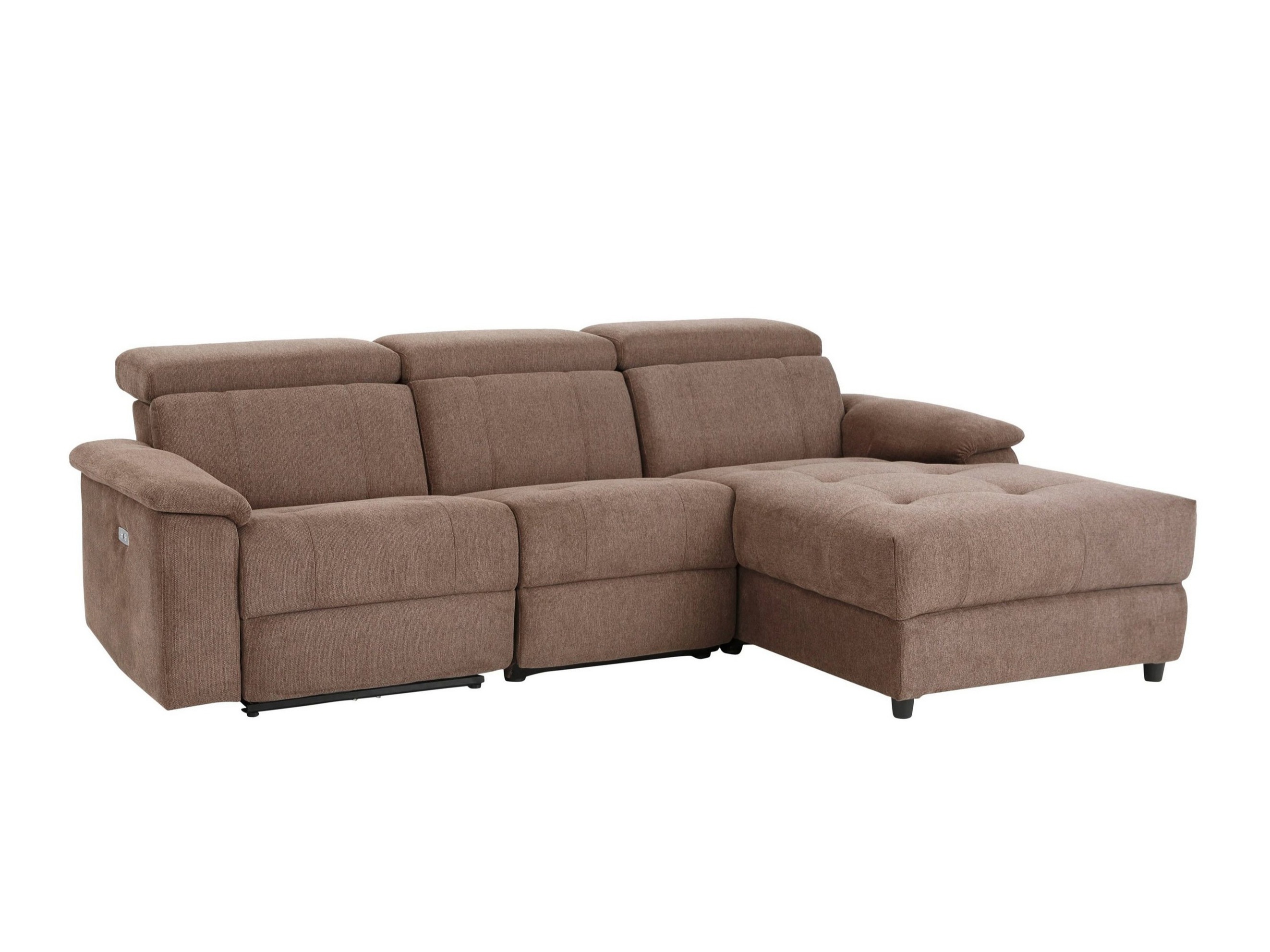 Ecksofa Liegesessel Denton 1502 (Braun)