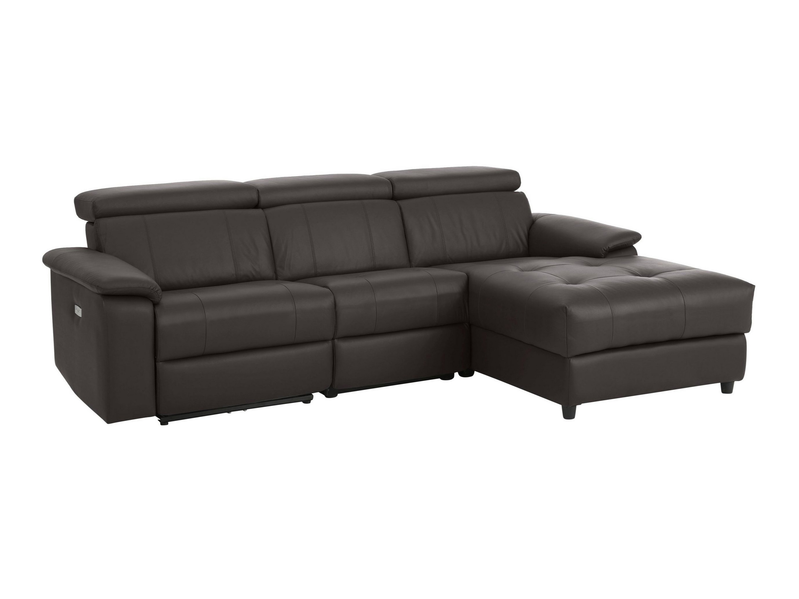 Ecksofa Liegesessel Denton 1502 (Braun)