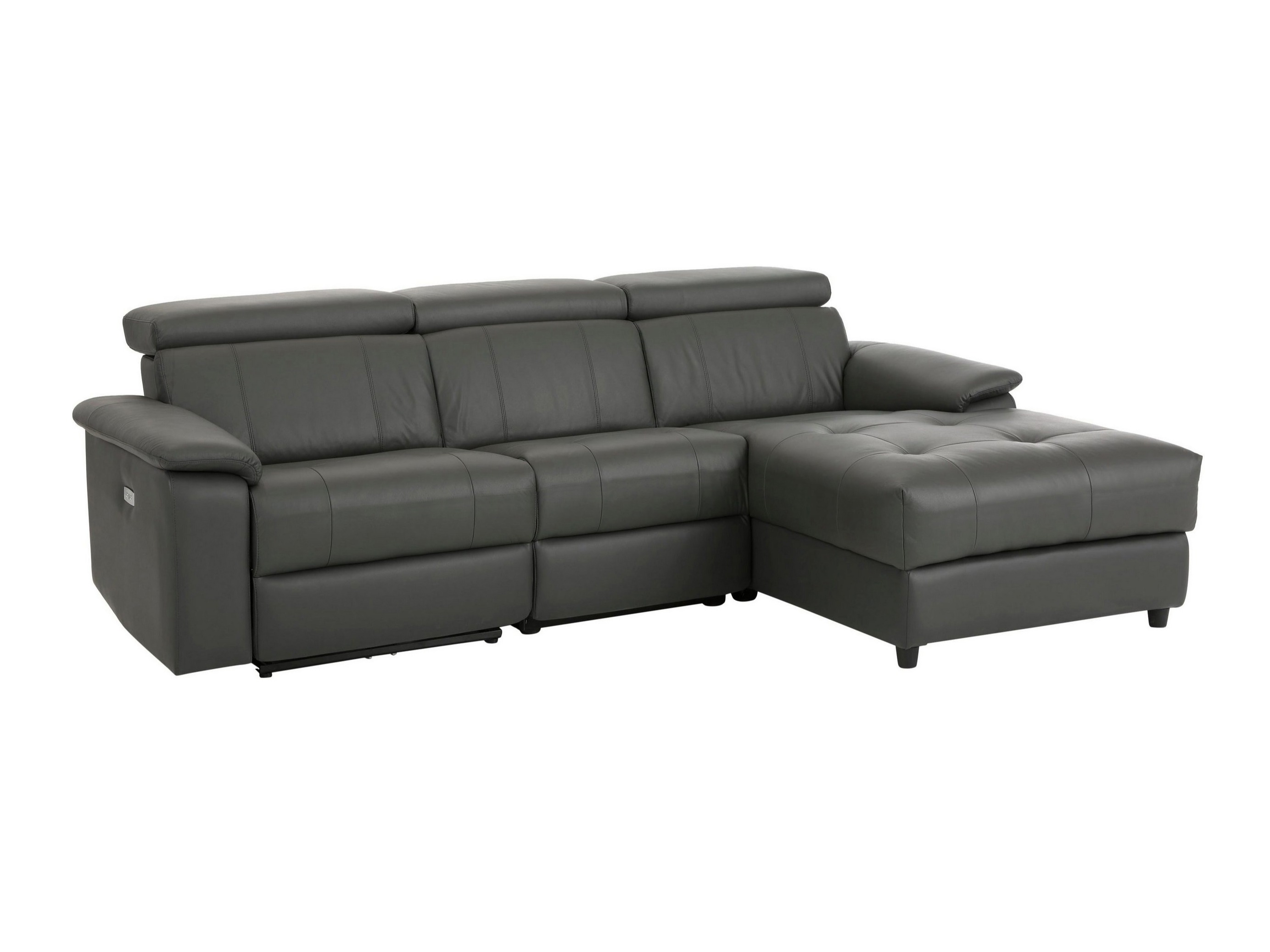 Ecksofa Liegesessel Denton 1502 (Grau)