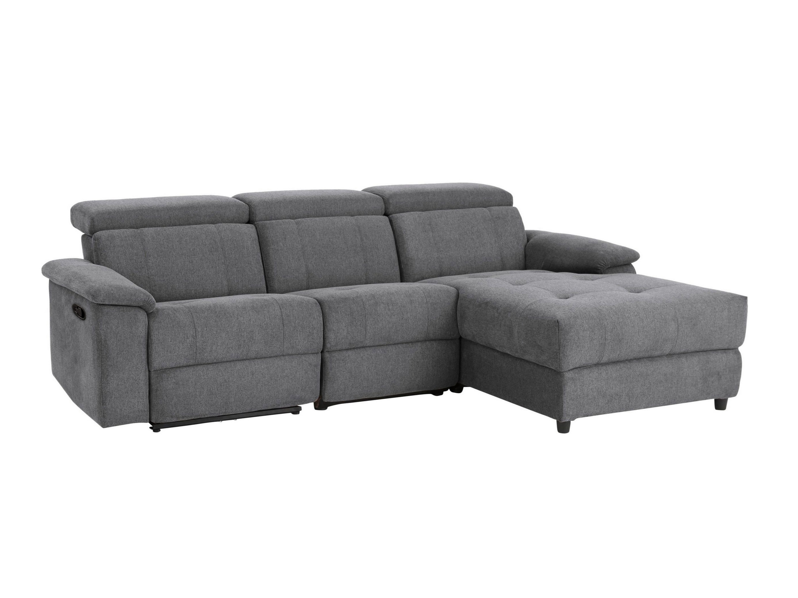 Ecksofa Liegesessel Denton 1503 (Anthrazit)