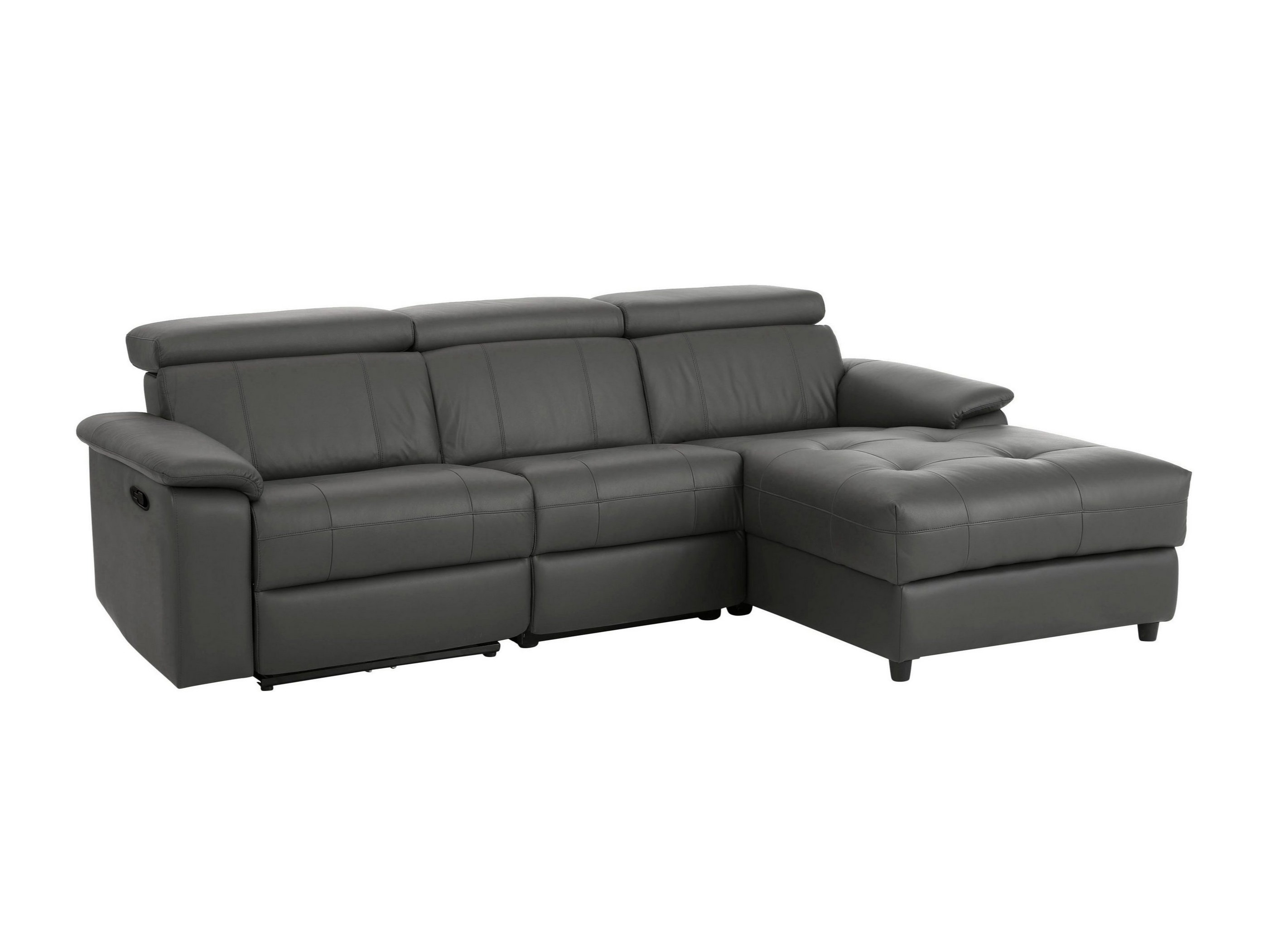 Ecksofa Liegesessel Denton 1503 (Grau)
