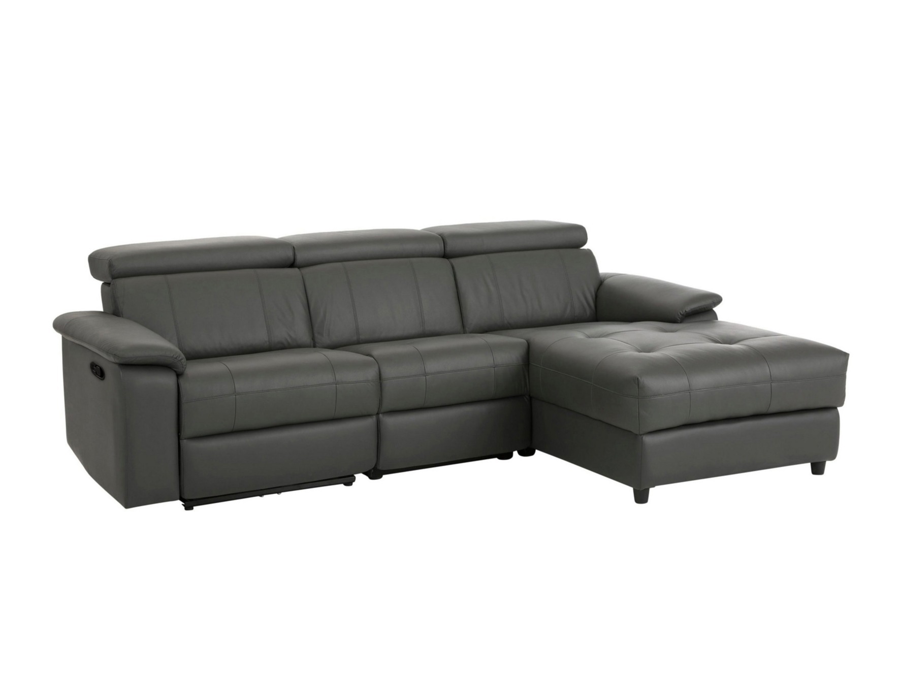 Ecksofa Liegesessel Denton 1503 (Grau)