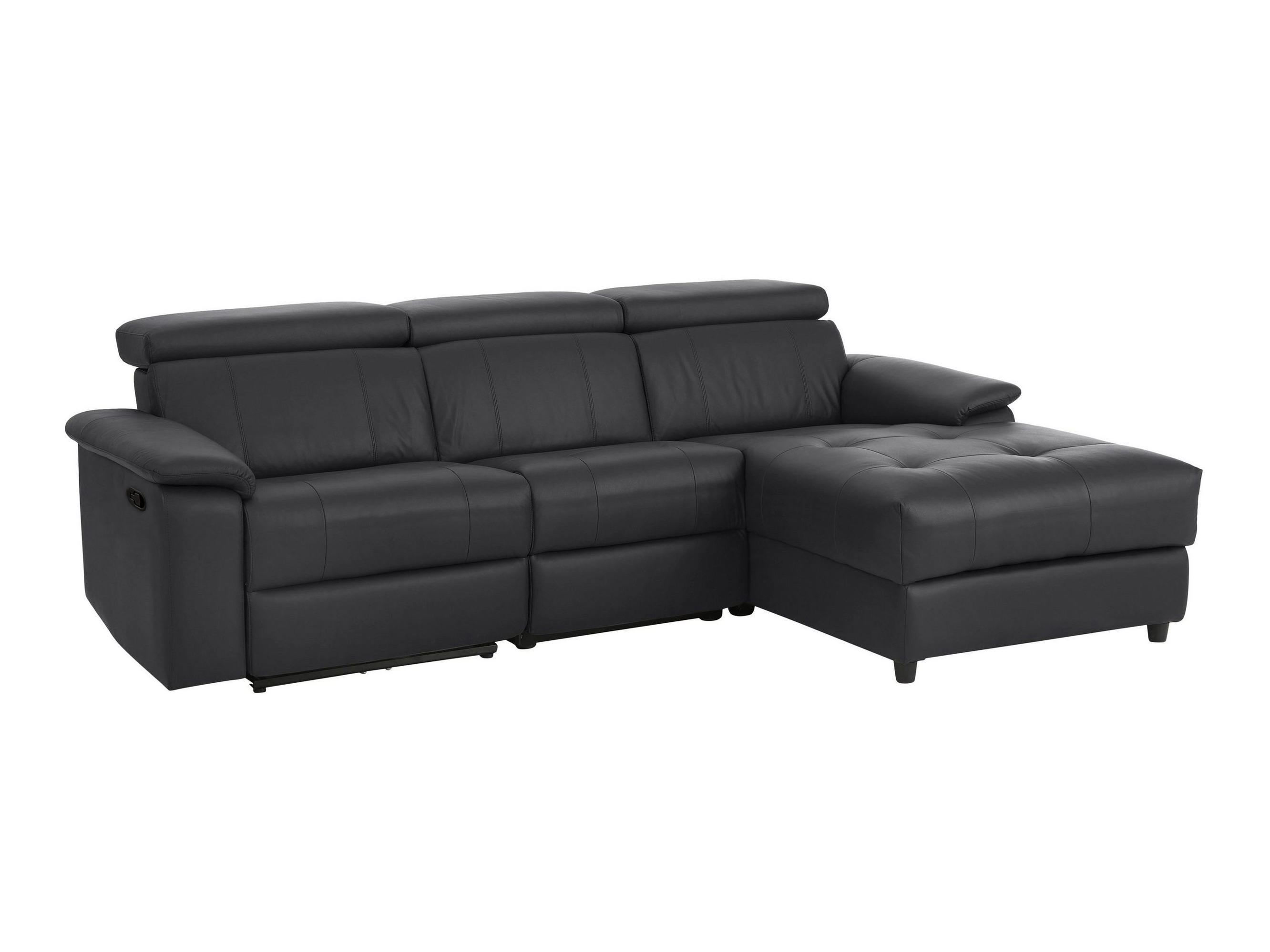Ecksofa Liegesessel Denton 1503 (Schwarz)
