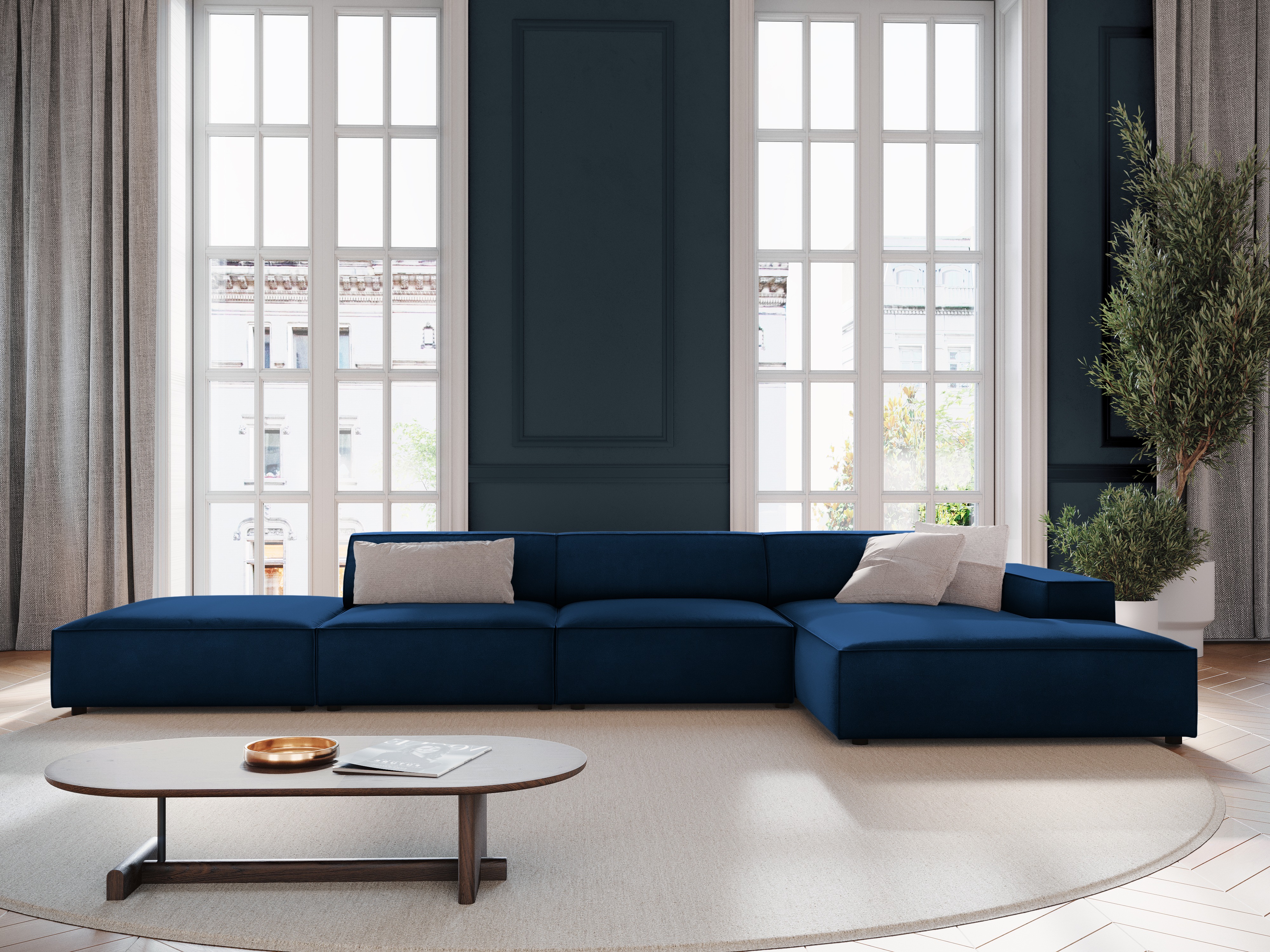 Modulares Ecksofa Lomcalu 109 (Bluvel 86)
