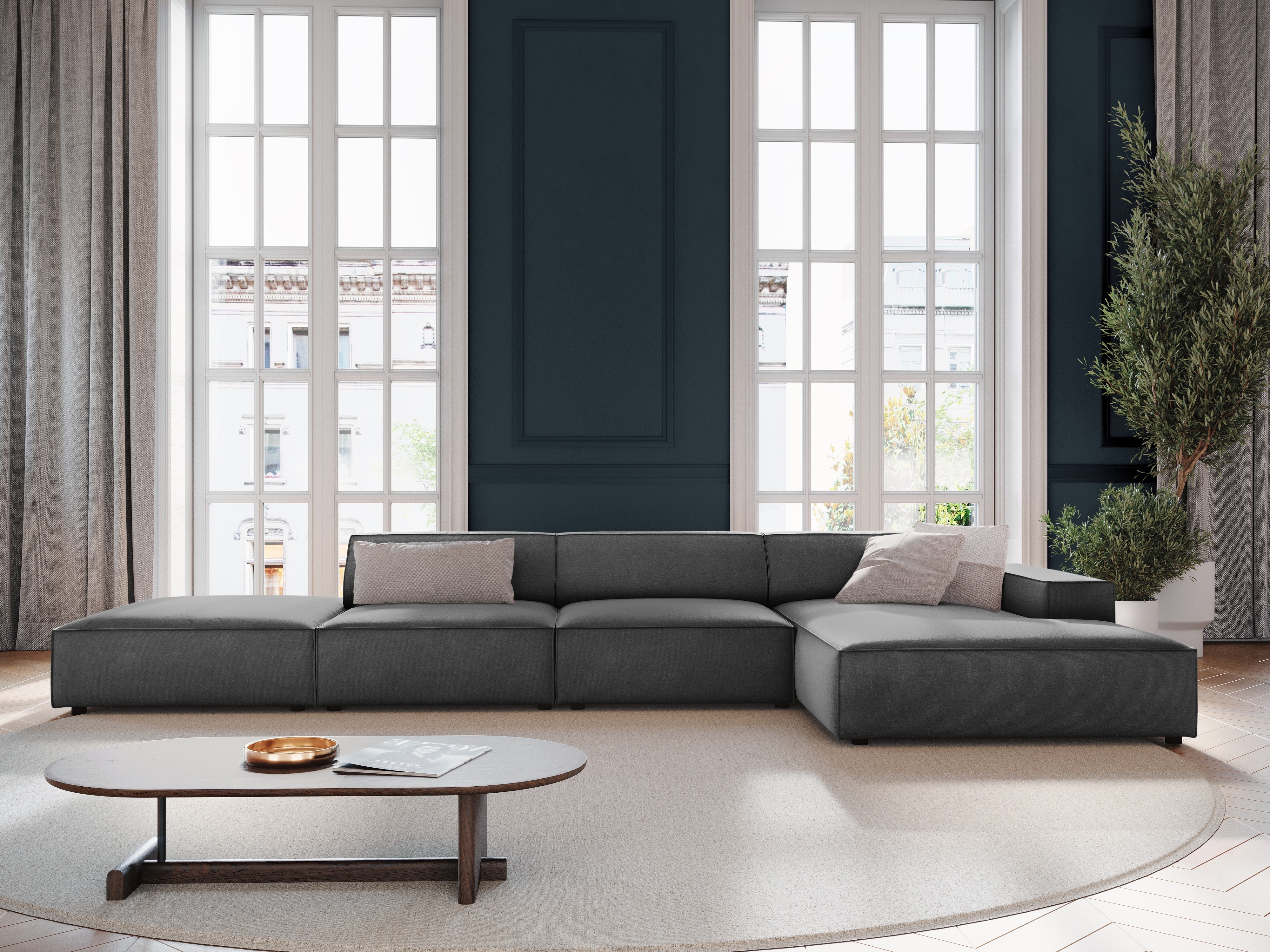 Modulares Ecksofa Lomcalu 109 (Bluvel 14)
