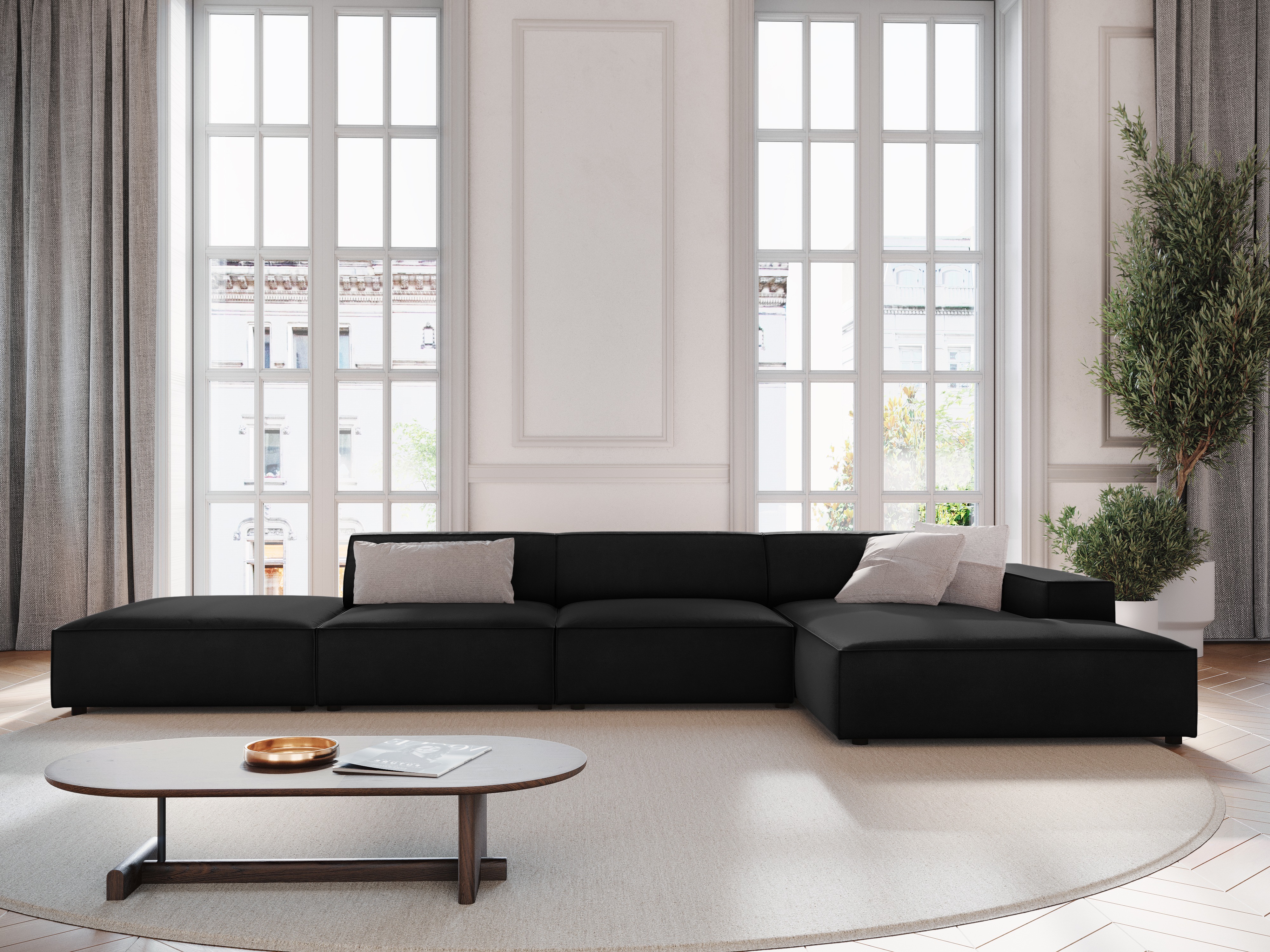 Modulares Ecksofa Lomcalu 109 (Bluvel 19)