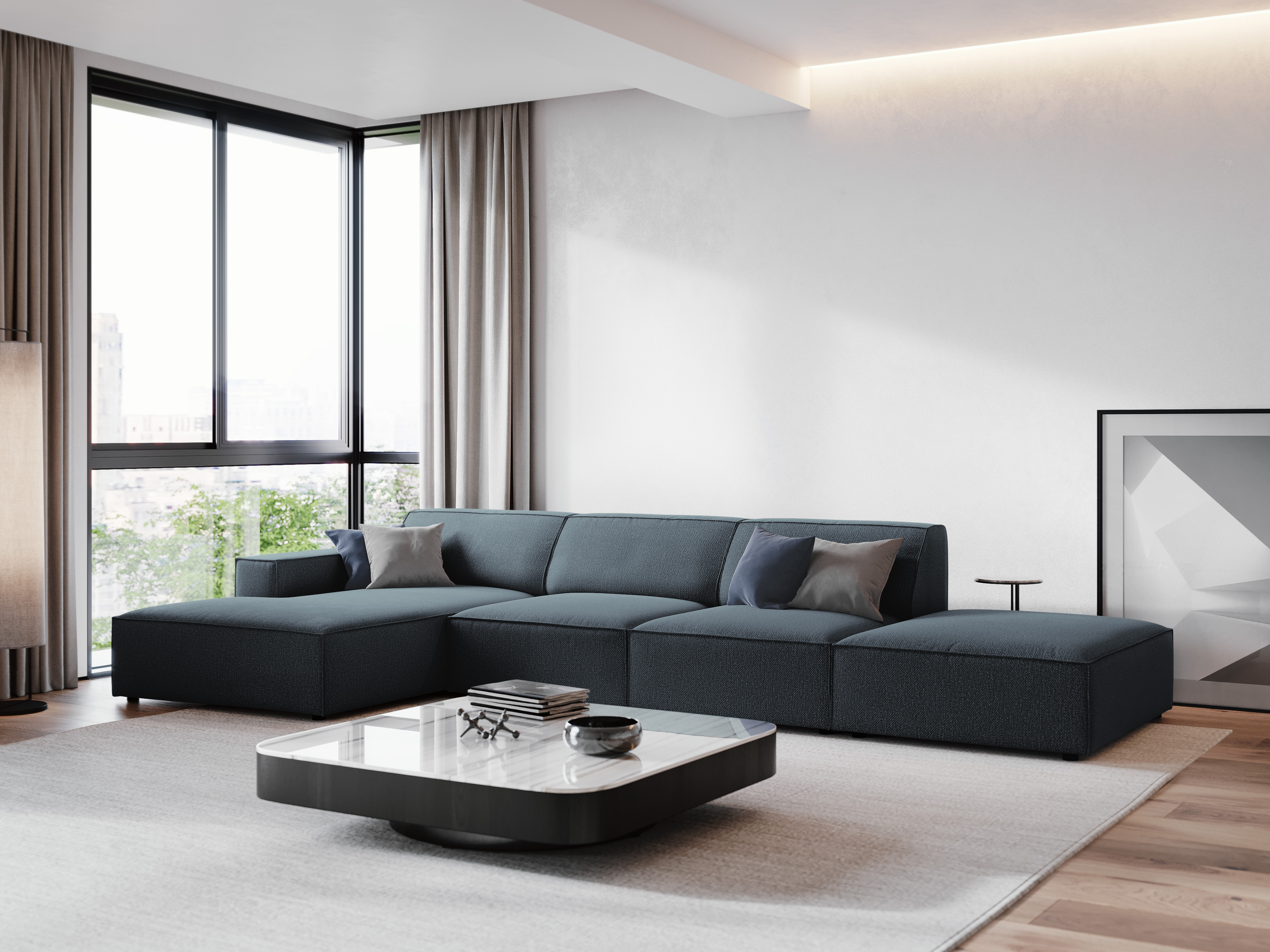 Modulares Ecksofa Lomcalu 109 (Megan 361)