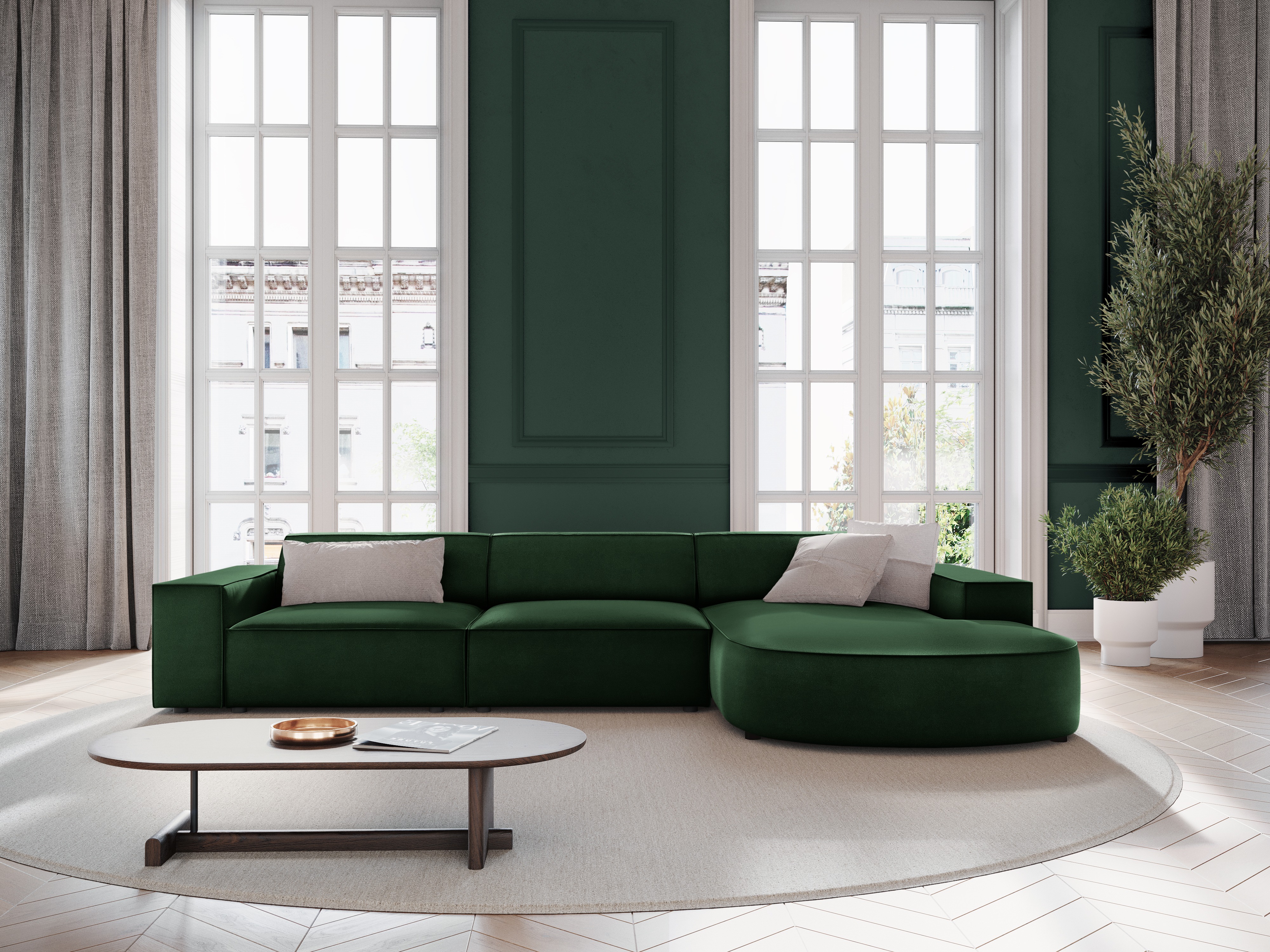 Ecksofa Lomcalu 112 (Bluvel 78)