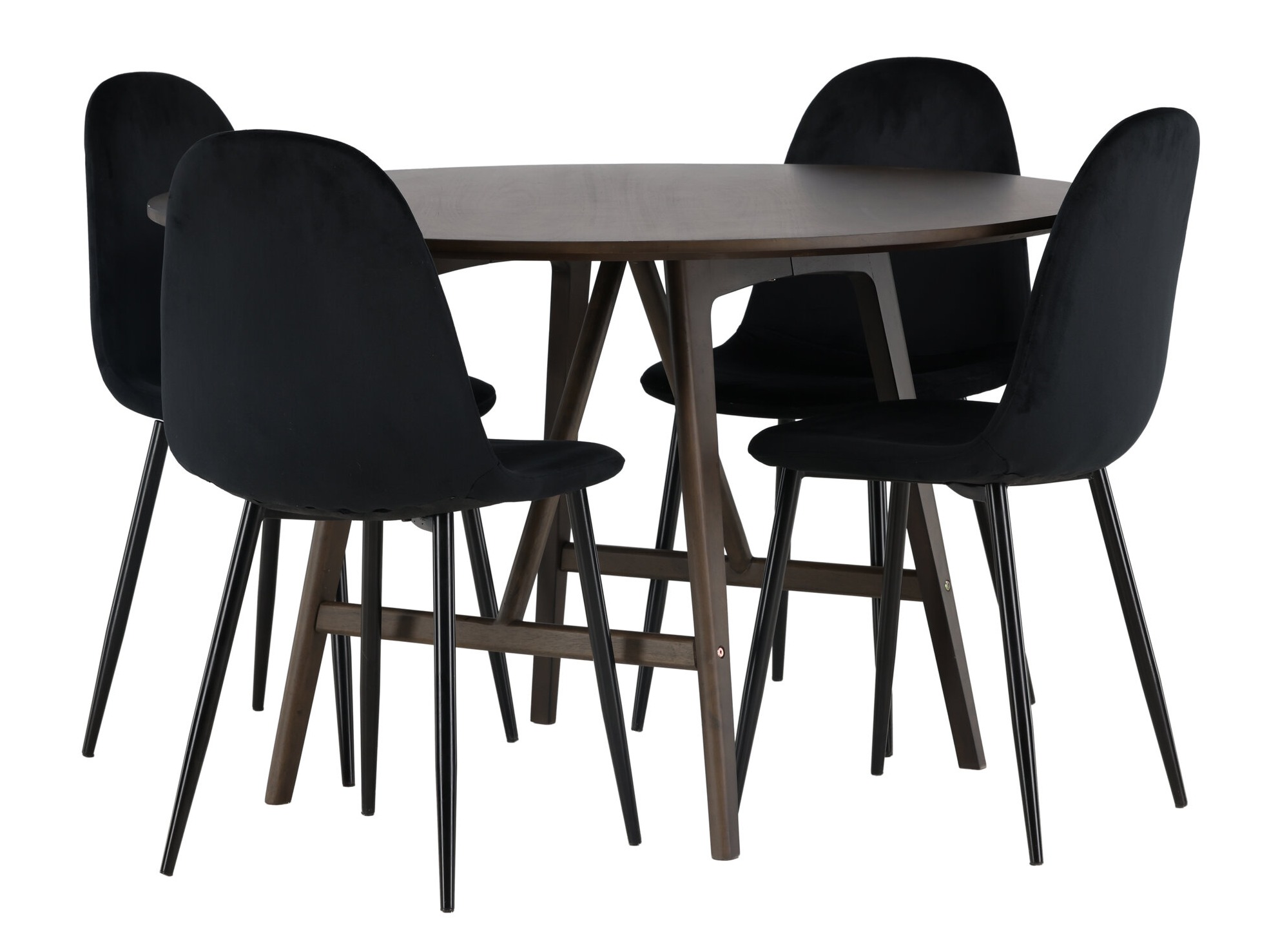 Essgruppe Dallas 4887 (Schwarz)