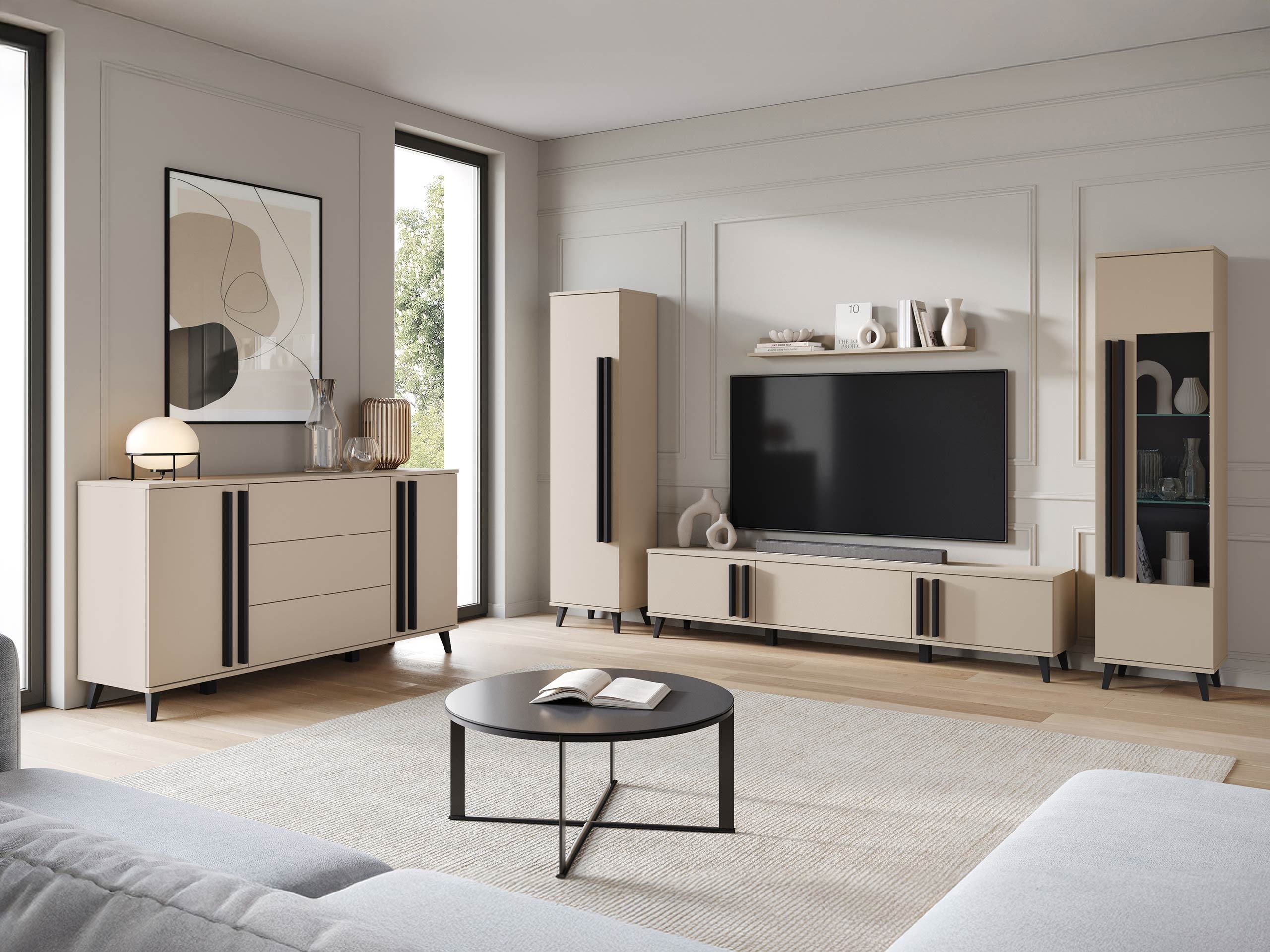 Wohnzimmer-Sets Temora 105 (Congo)