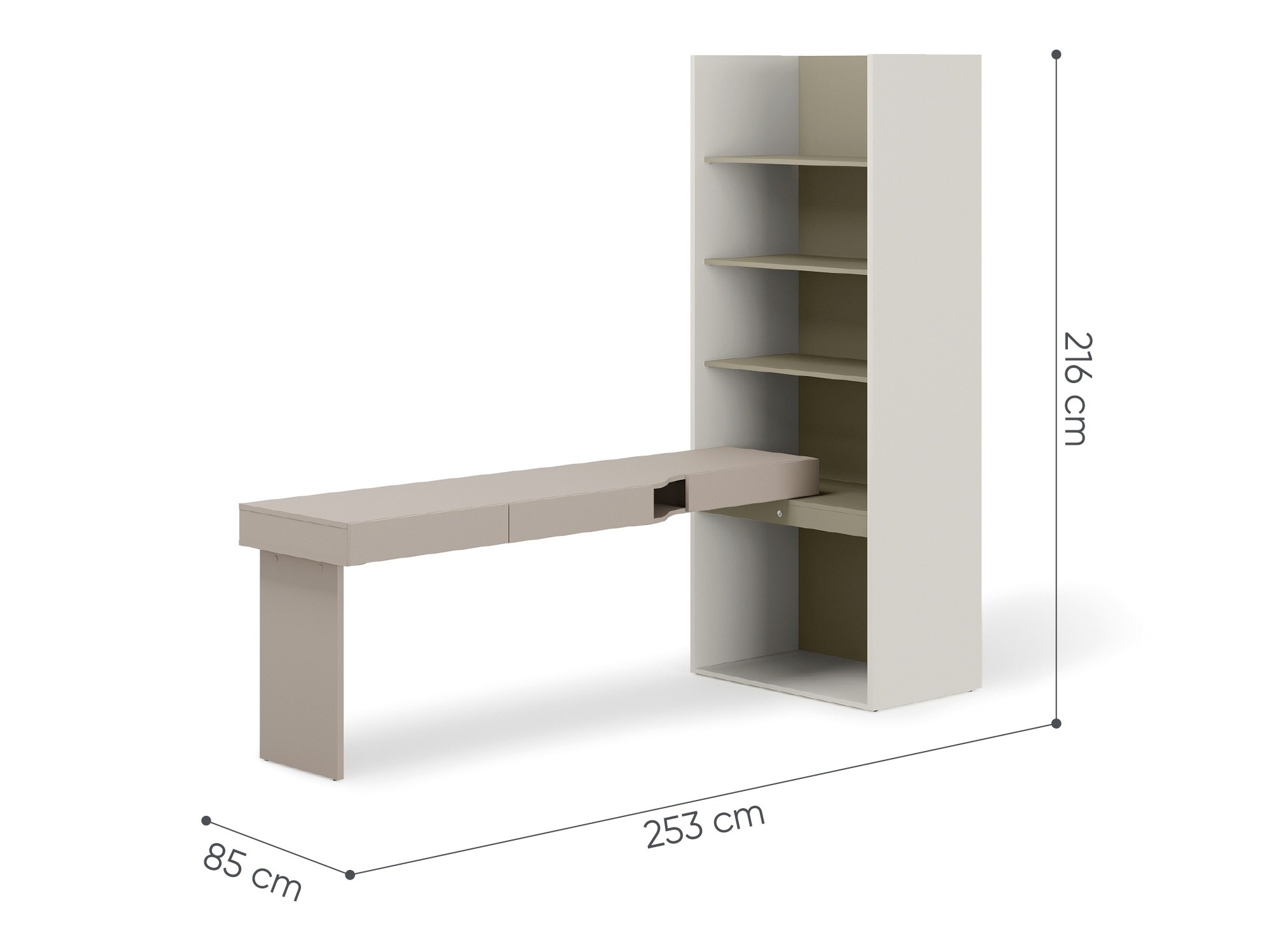 Büro-Set Evareve 120 (Links)