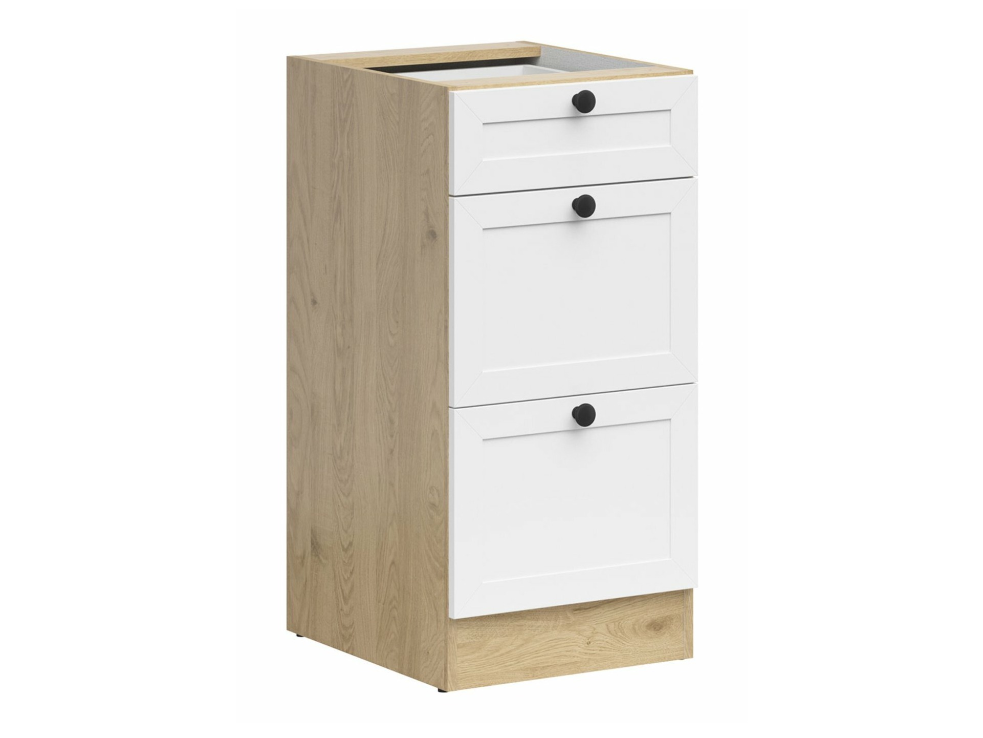 Modularer Schrank mit Schubladen Classic White Oak 102