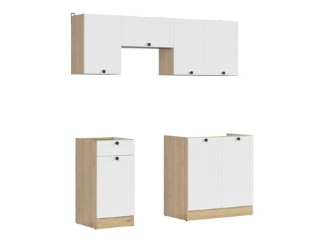 Modulares Küchenset Classic White Oak 117