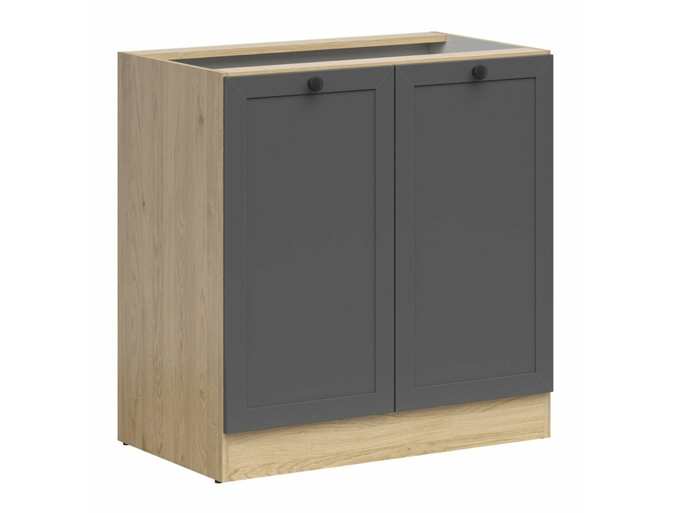 Modularer Schrank mit Türen Classic Grey Oak 102