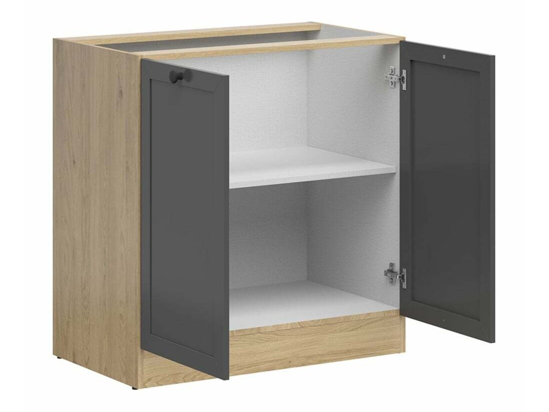 Modularer Schrank mit Türen Classic Grey Oak 102