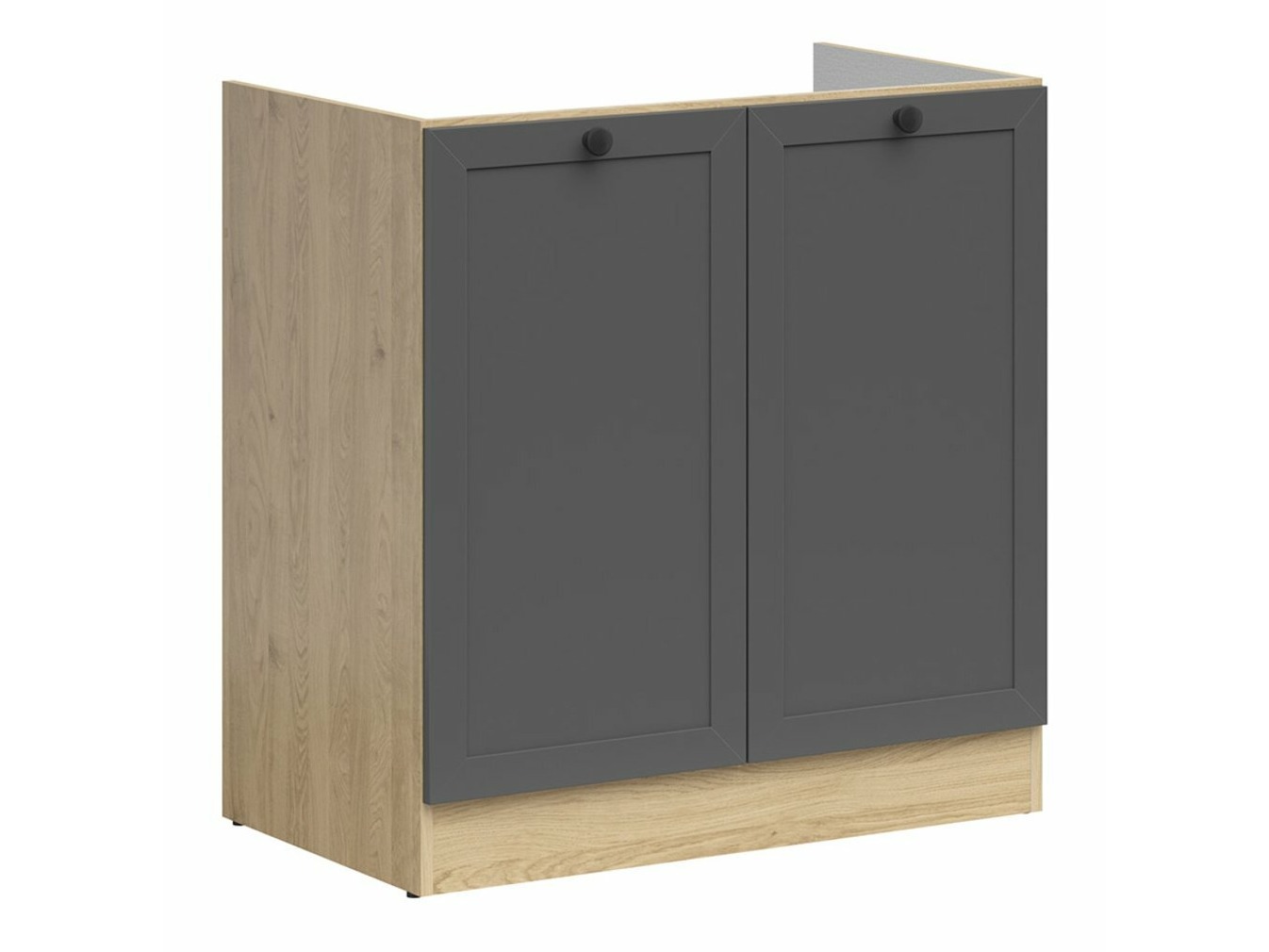 Modularer Spülenschrank mit Türen Classic Grey Oak 101