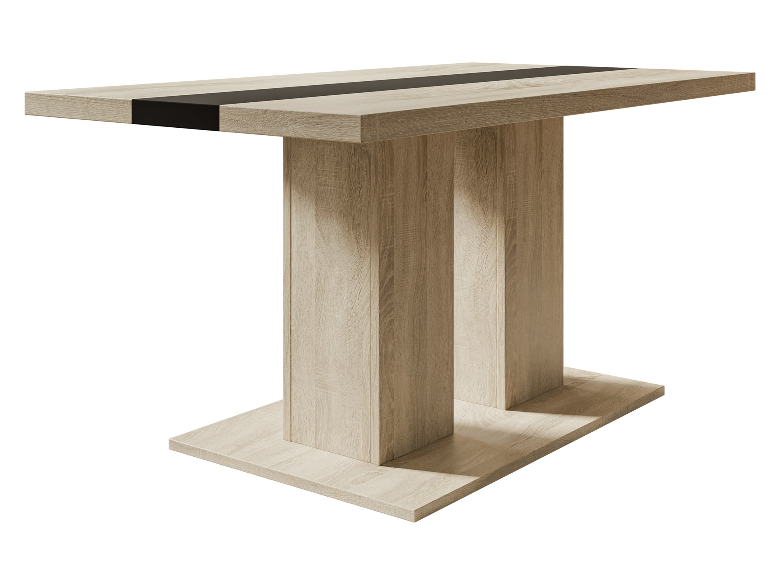 Couchtisch Tucson 147 (Sonoma-Eiche + Schwarz)
