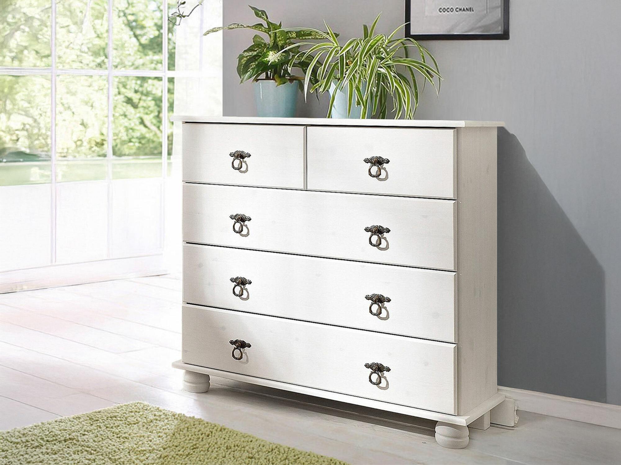 Kommoden Nolcore 102 (Weiss)