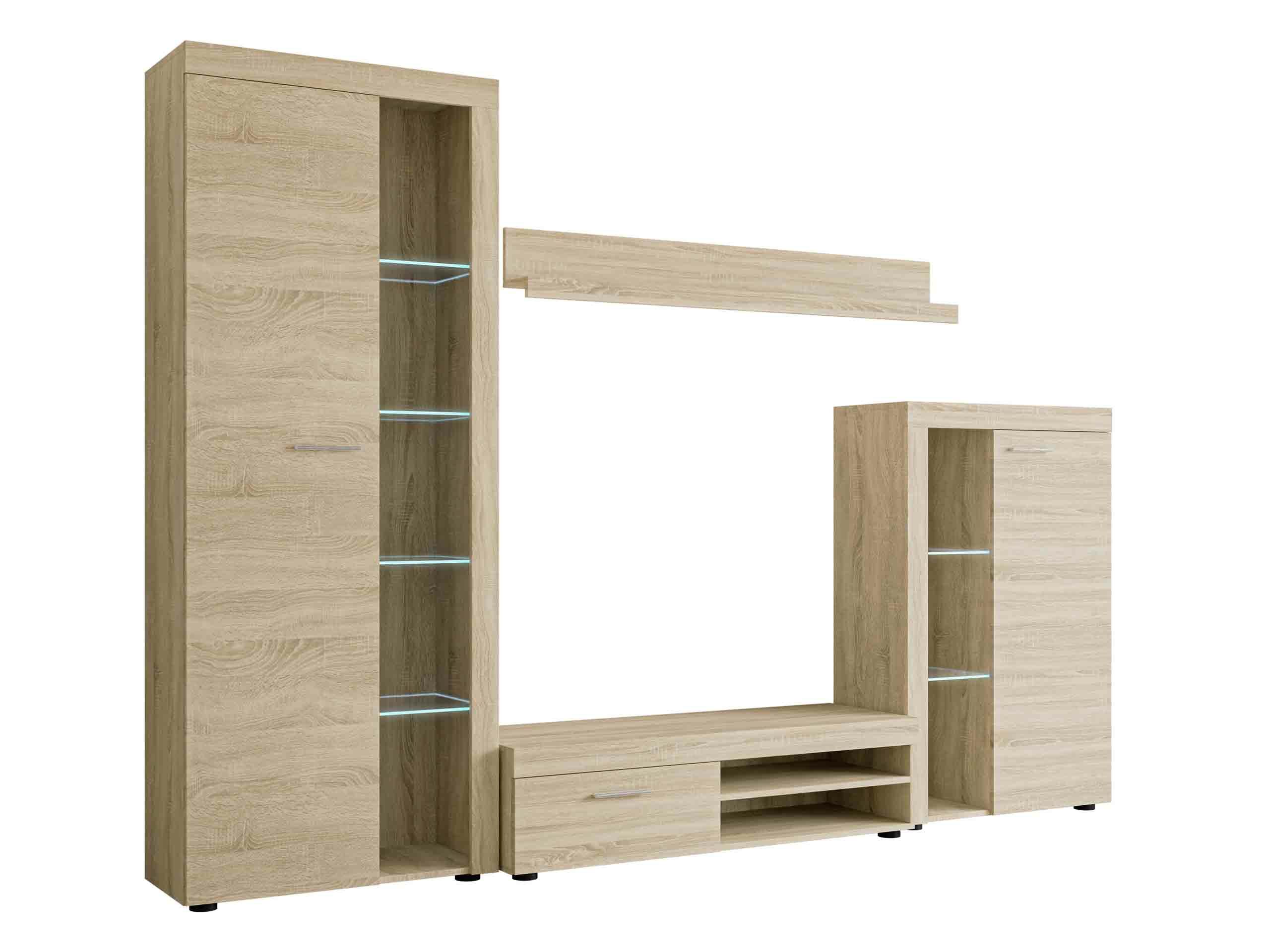 Wohnzimmer-Set Univio (Sonoma-Eiche)