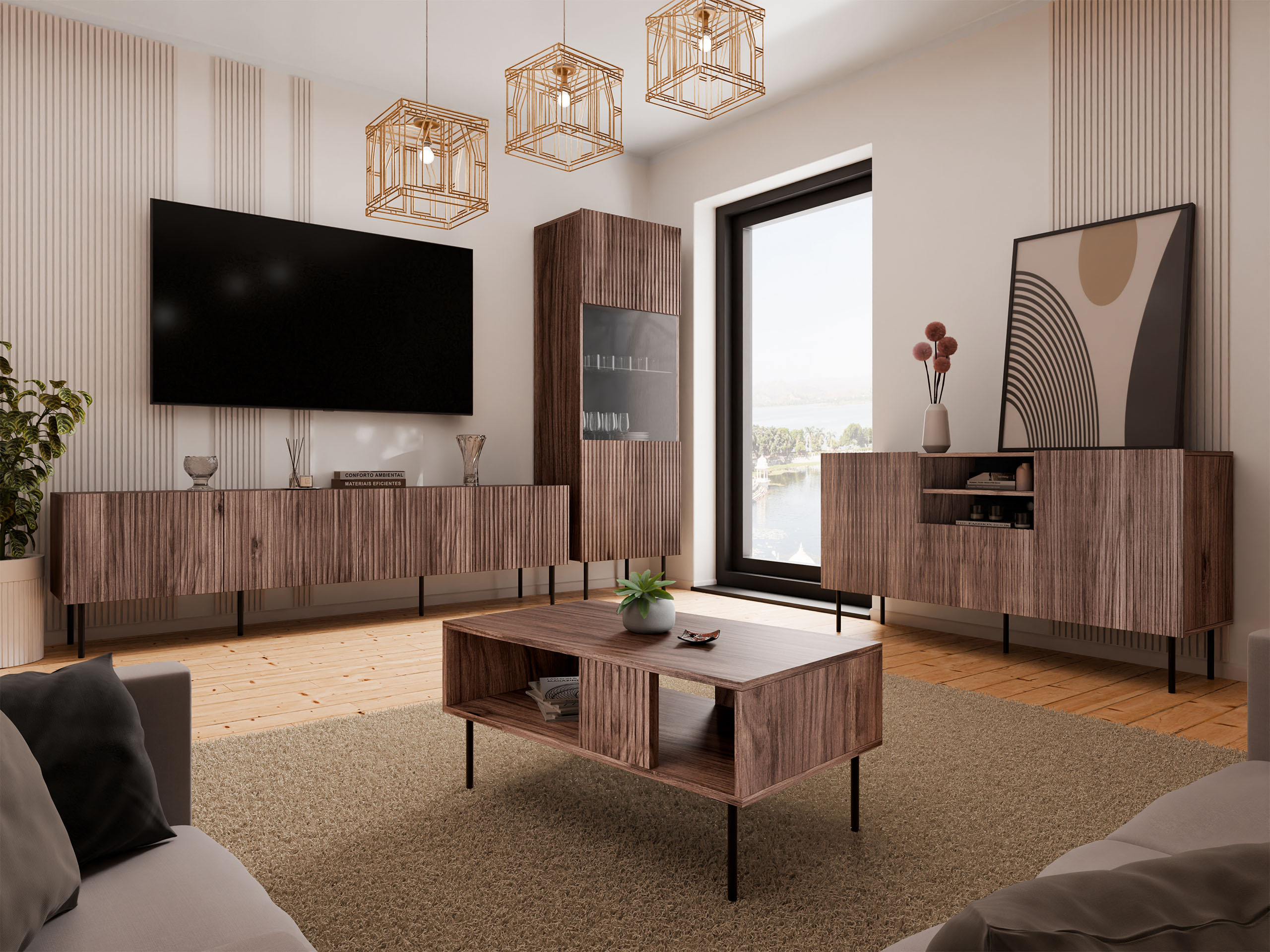 Wohnzimmer-Sets Melala 110