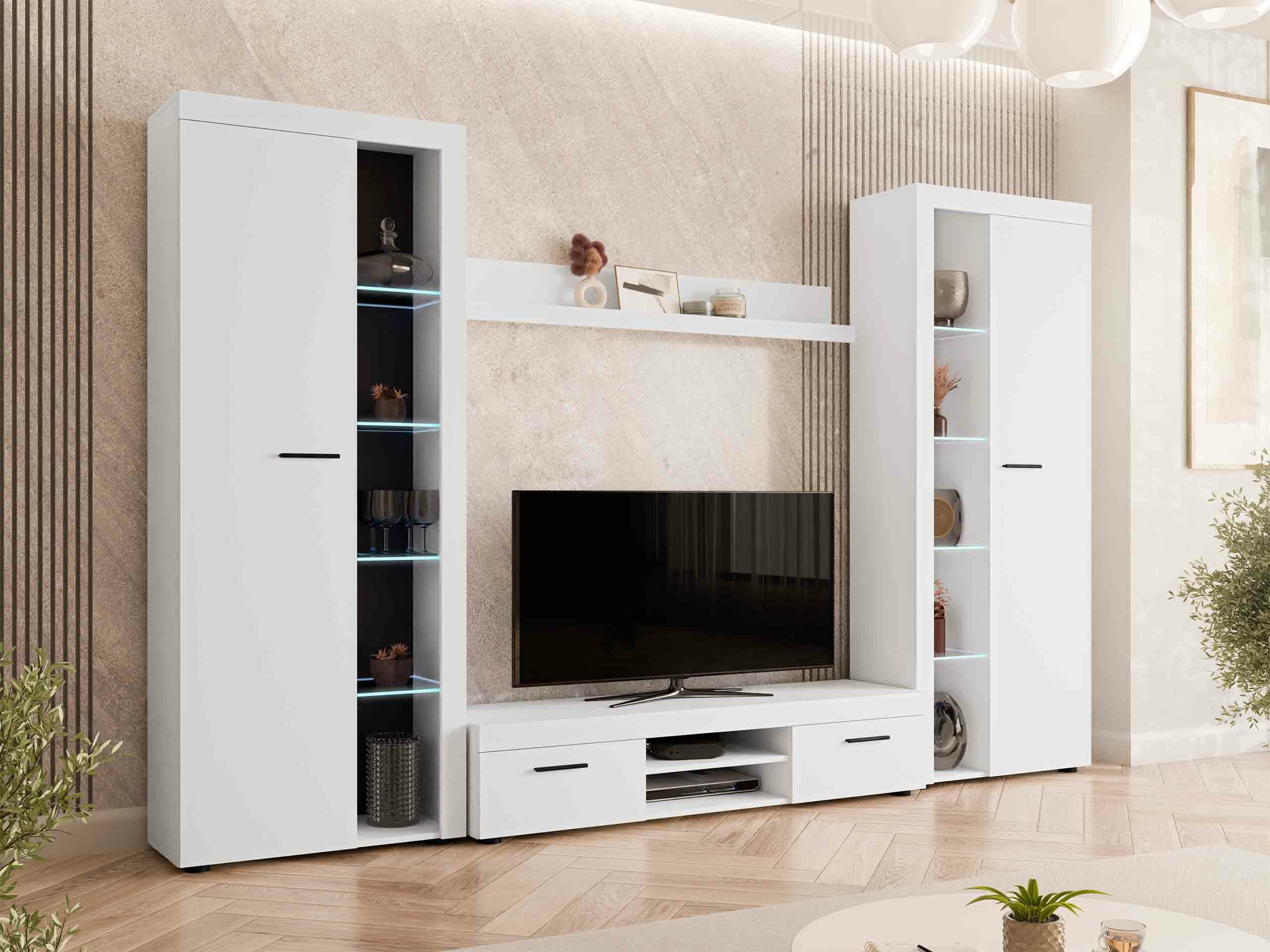 Wohnzimmer-Sets Soca II (Weiss)