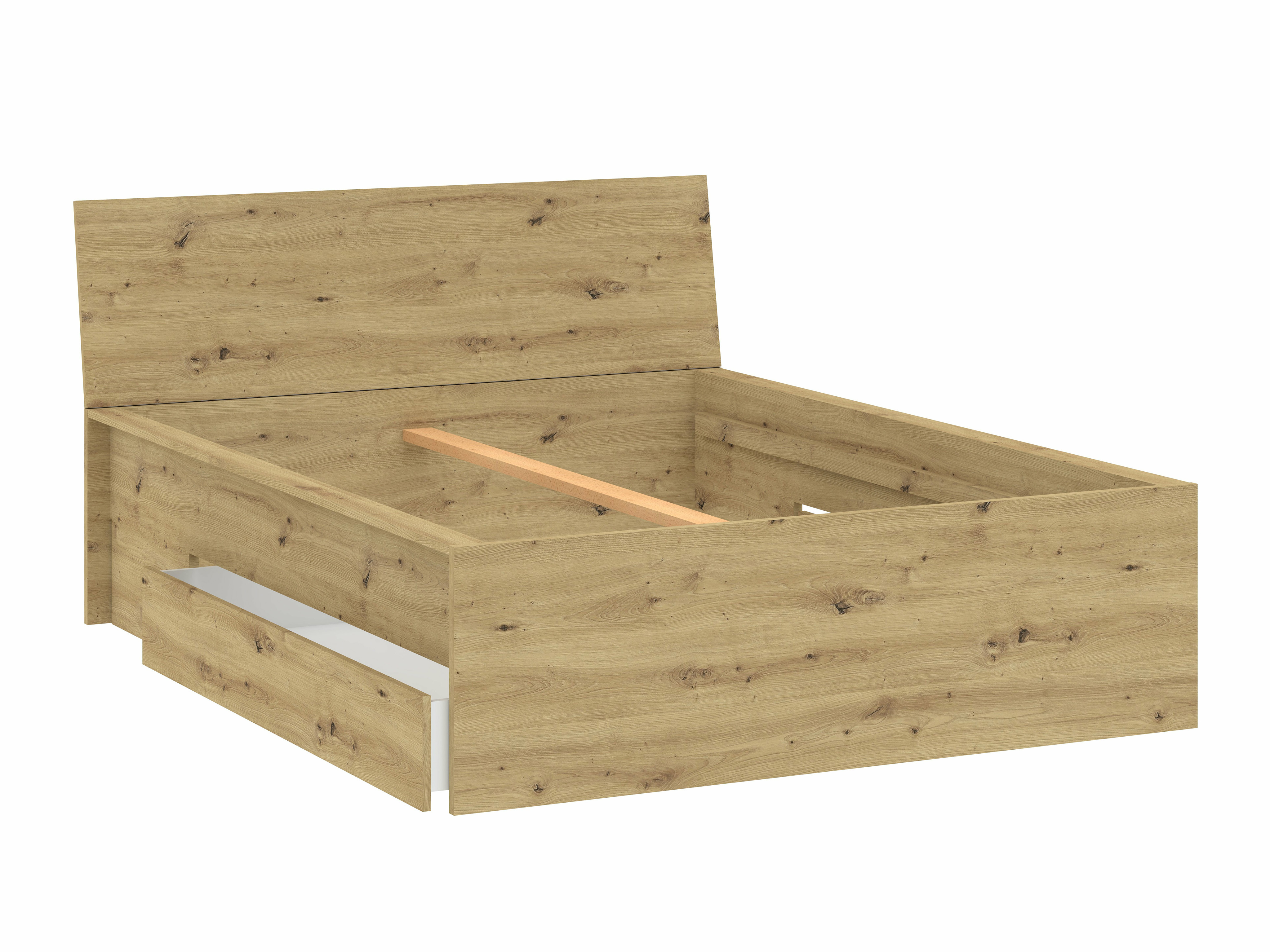 Bett Mervese 105 (Artisan-Eiche)