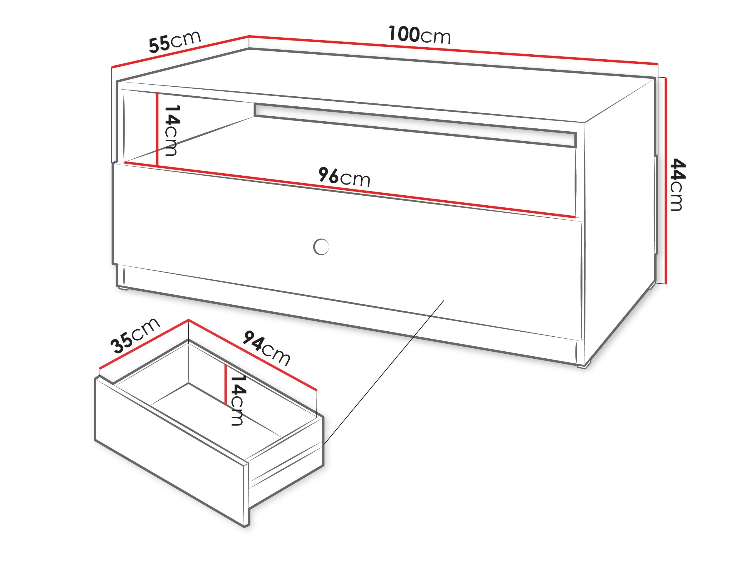 Couchtisch Comfivo Lenitas