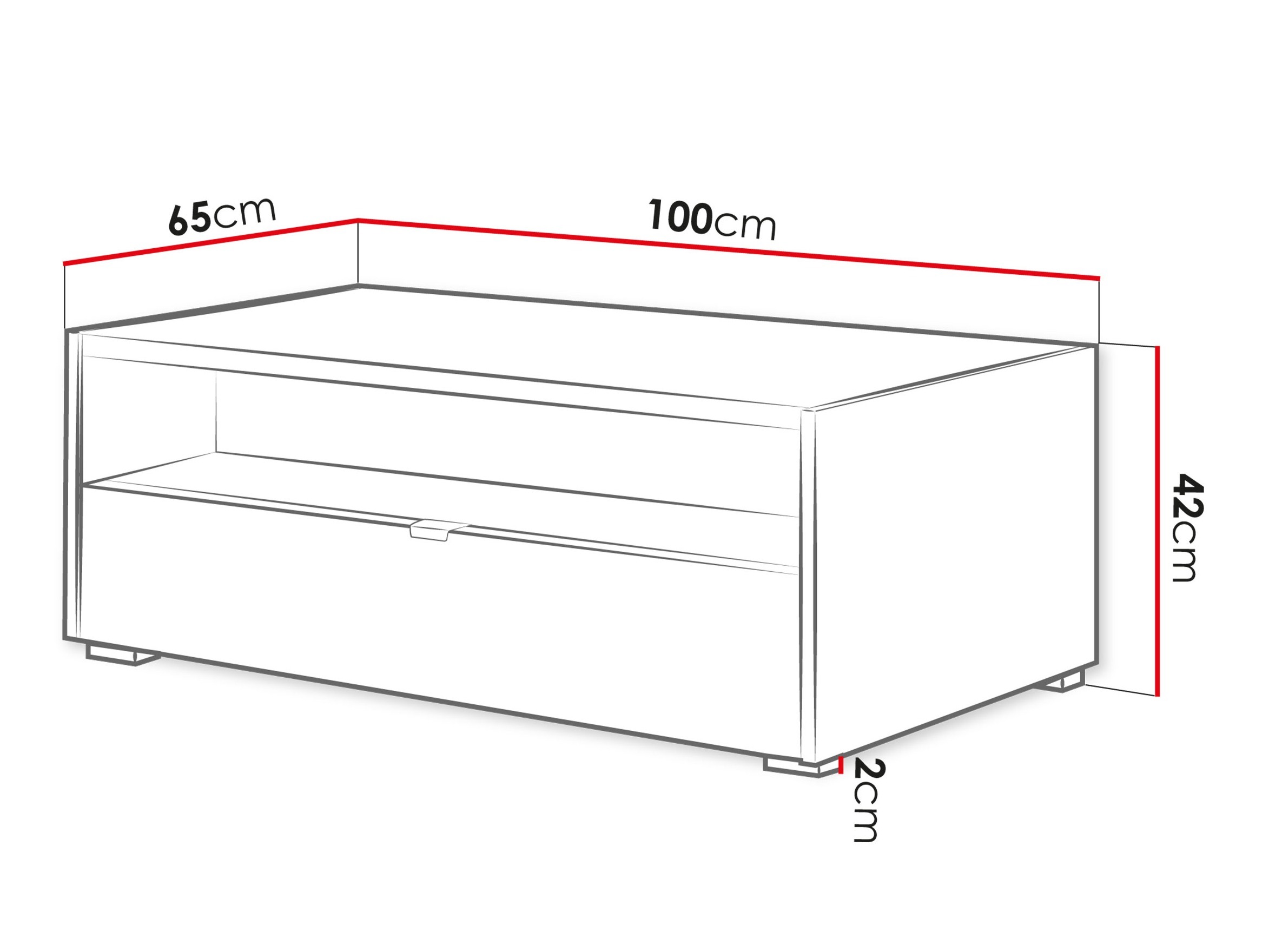 Couchtisch Comfivo Ordo