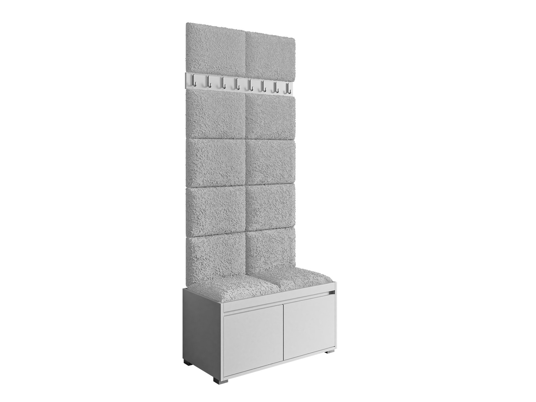 Flurgarnitur Comfivo Pinus IV (Weiss + Abriamo 06)