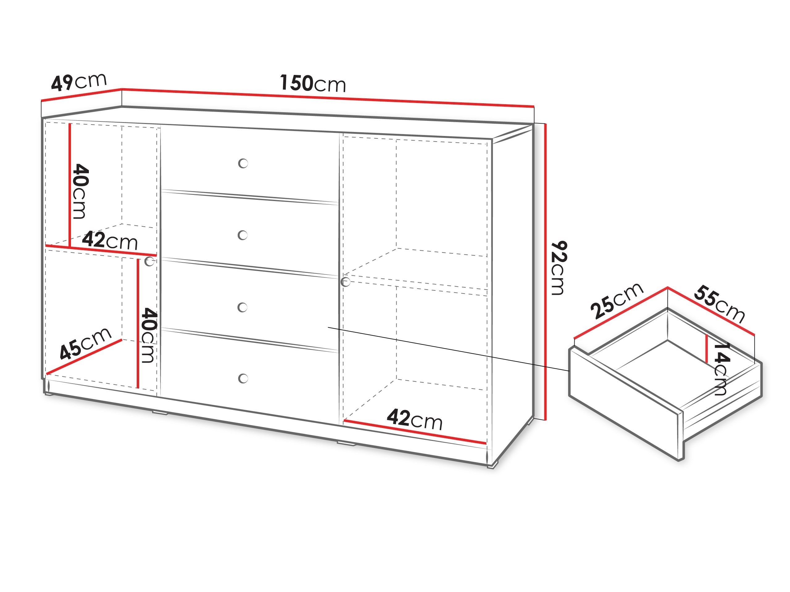 Kommoden Comfivo Lenitas I