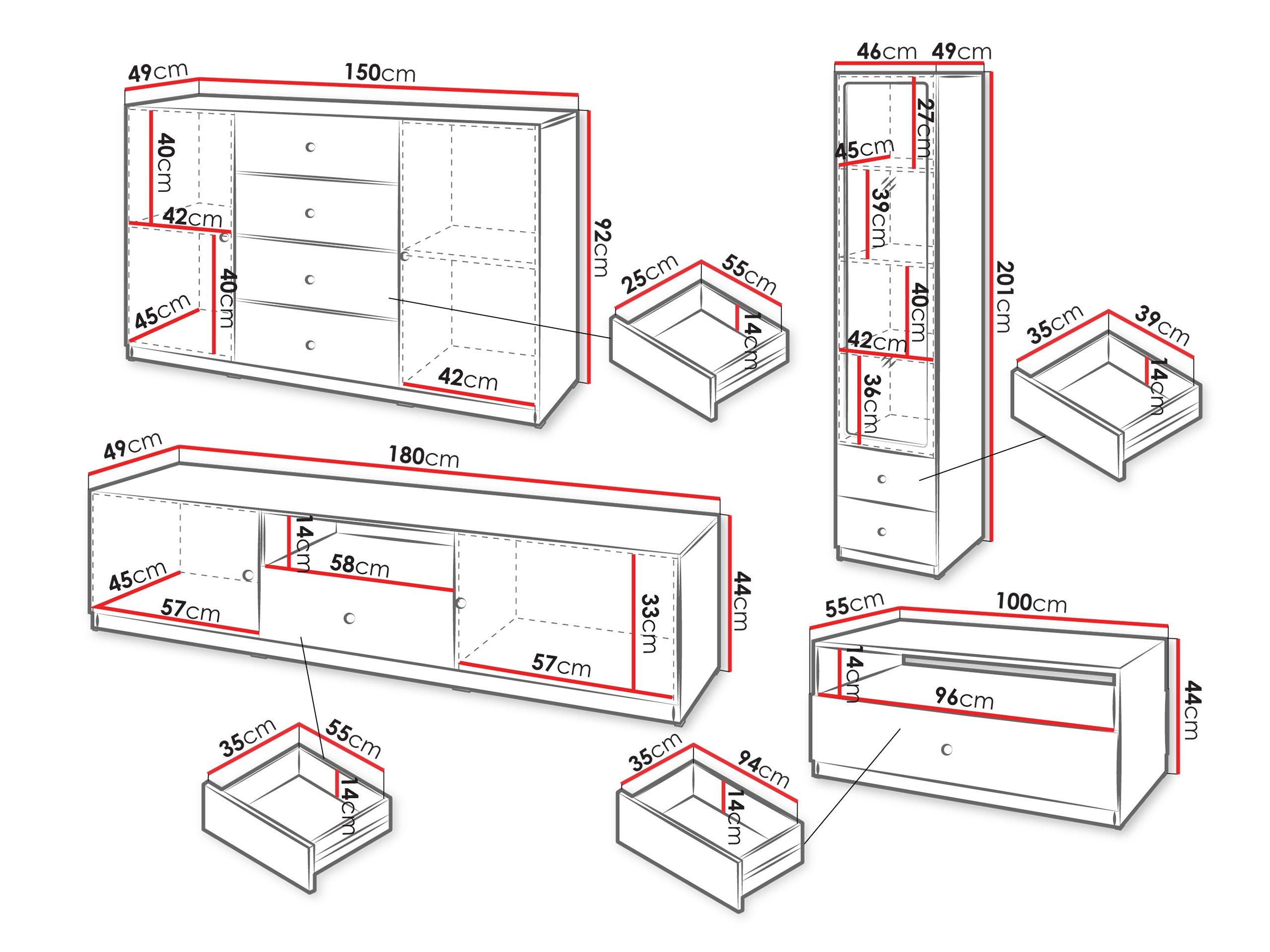 Wohnzimmer-Sets Comfivo Lenitas
