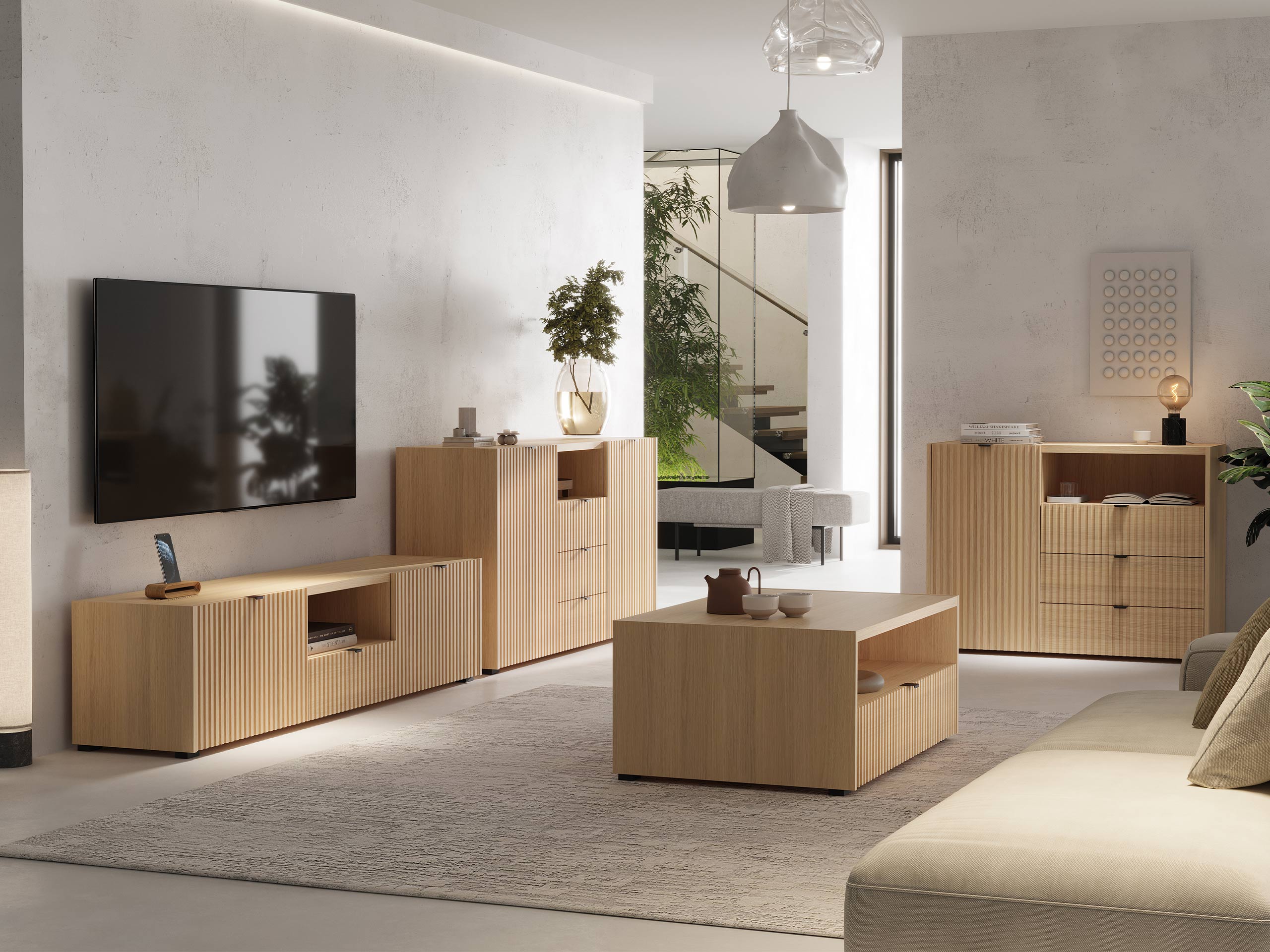 Wohnzimmer-Sets Comfivo Ordo