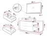 Badezimmer-Set Ophruvi 100 (Hellbraun)
