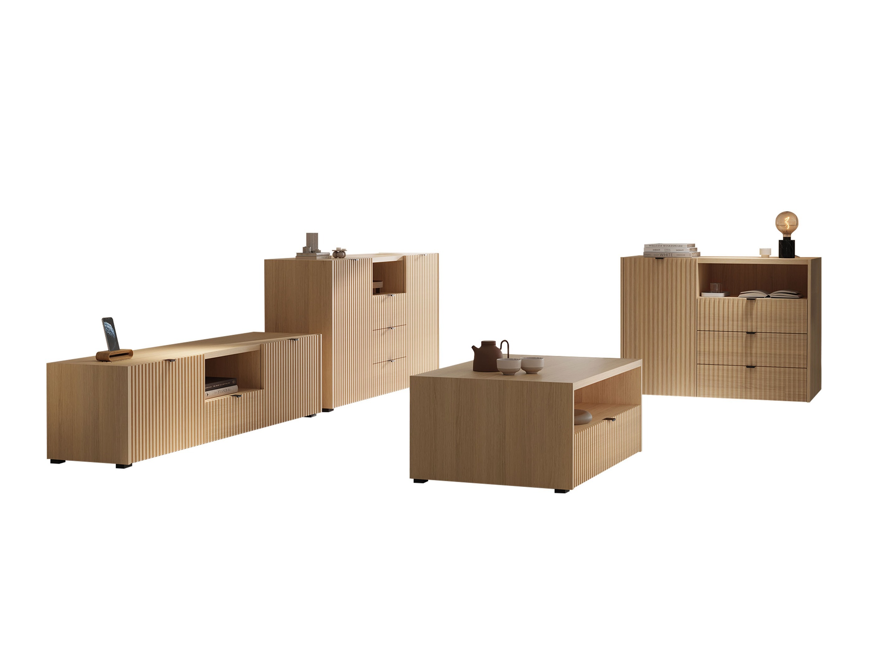 Wohnzimmer-Sets Comfivo Ordo