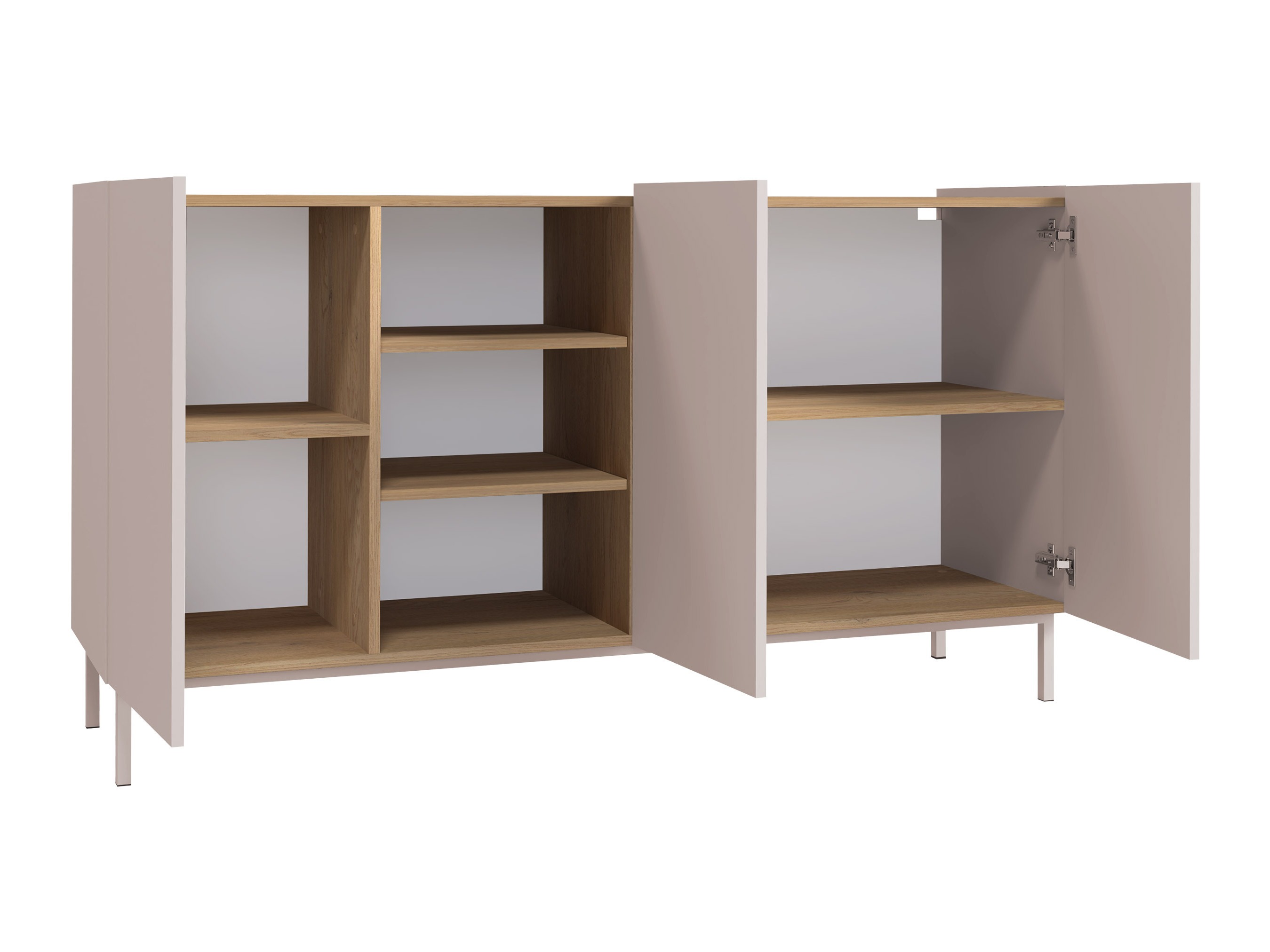 Sideboard Veldome 100 (Kaschmir + Cremona-Eiche)