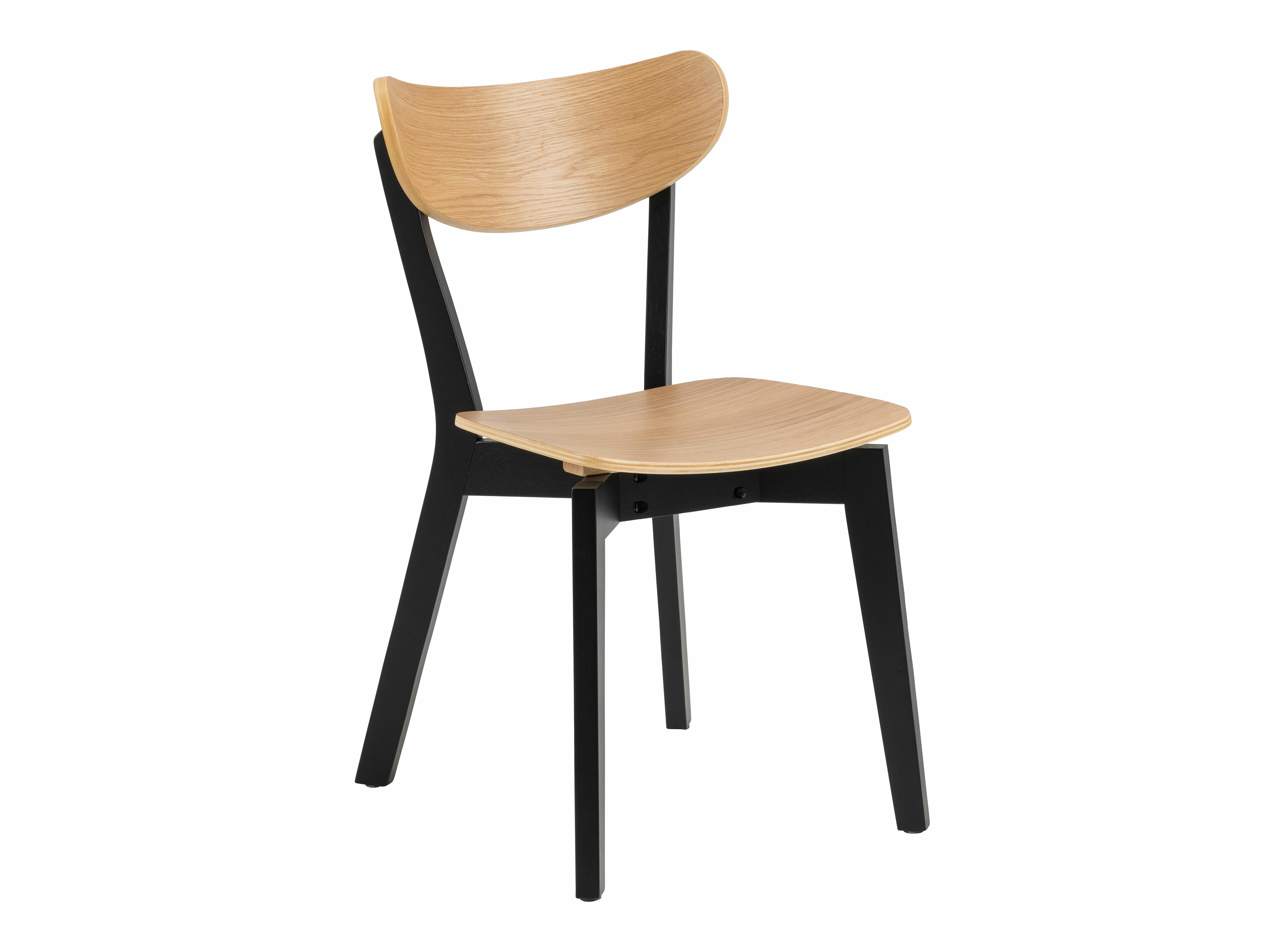 Stuhl Norsica 319 (Eiche + Schwarz)