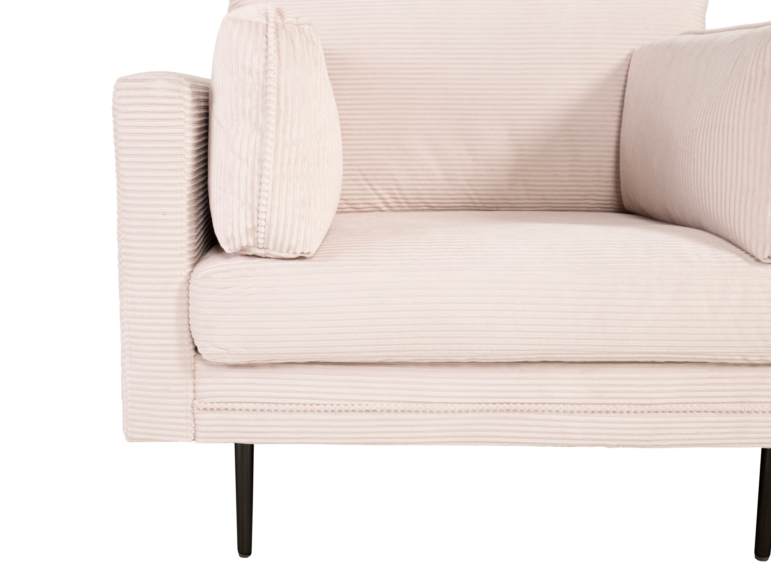 Sessel Dallas 100 (Cremefarben + Schwarz)