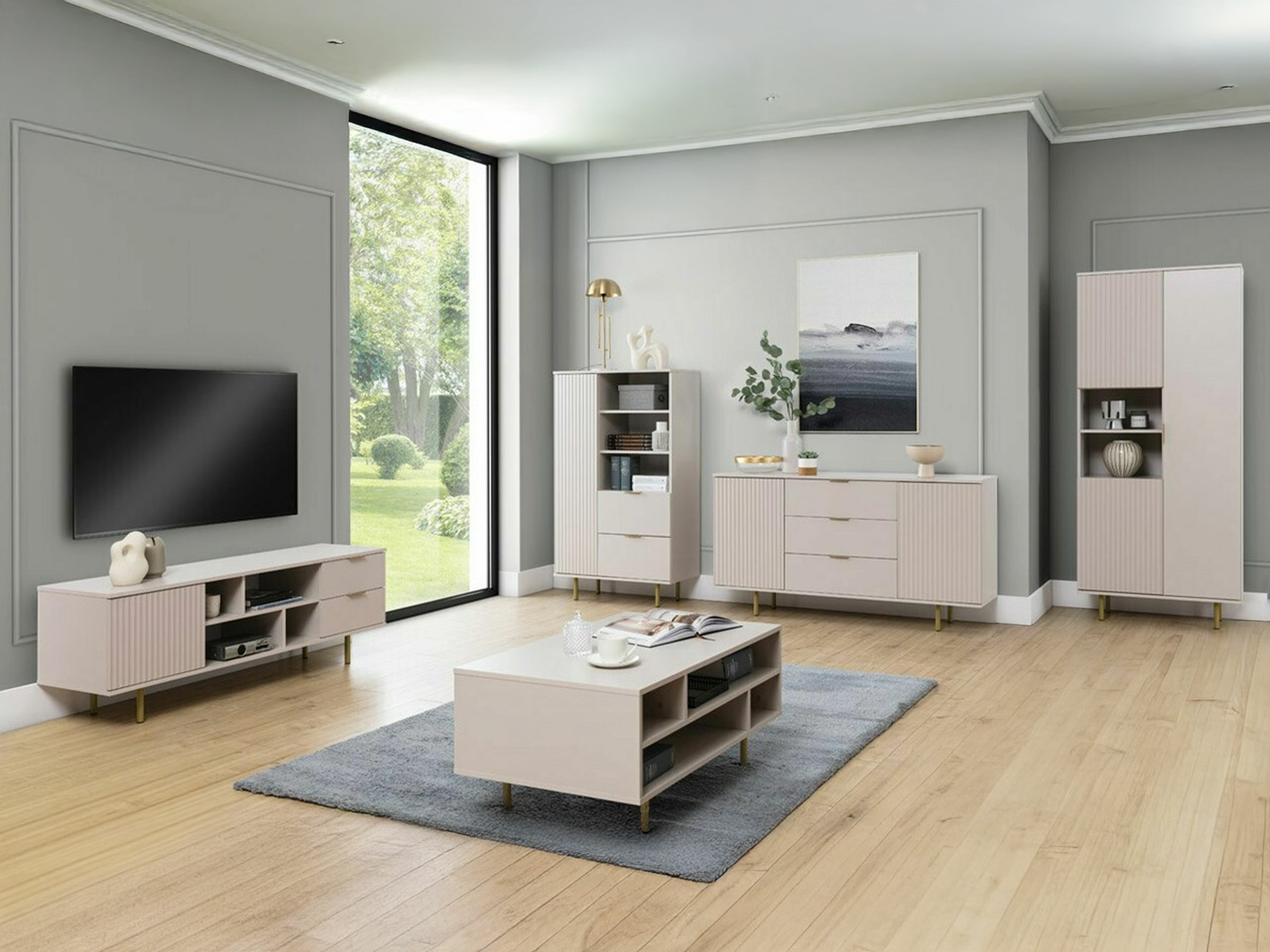 Wohnzimmer-Sets Decus I (Kaschmir)