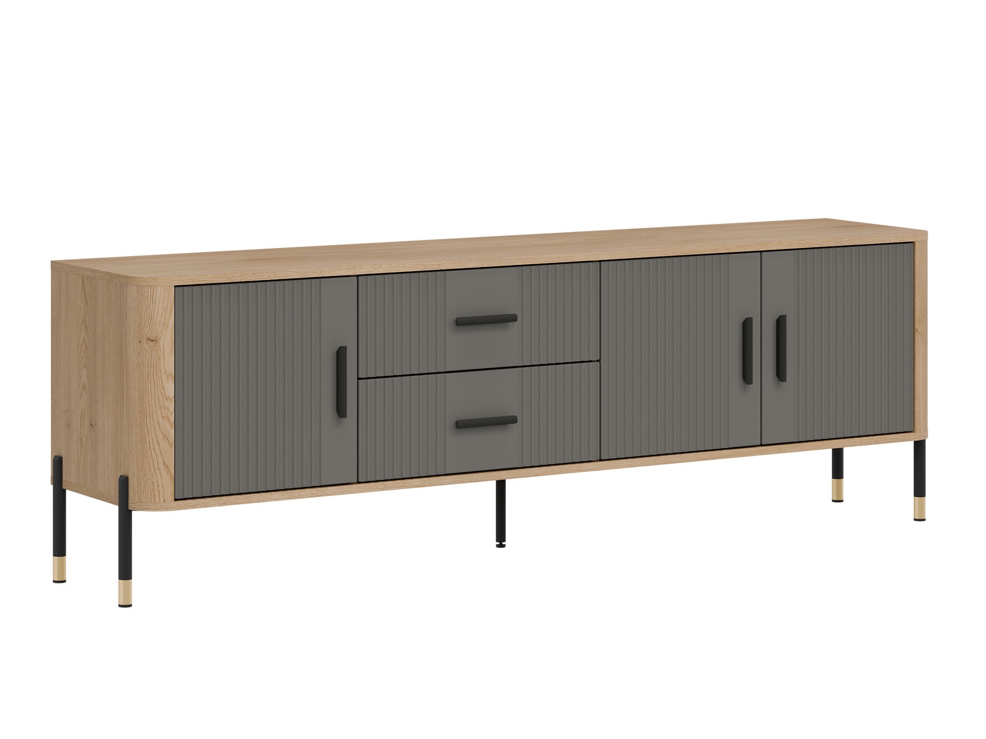 TV-Möbel Flosora 105 (Grau)