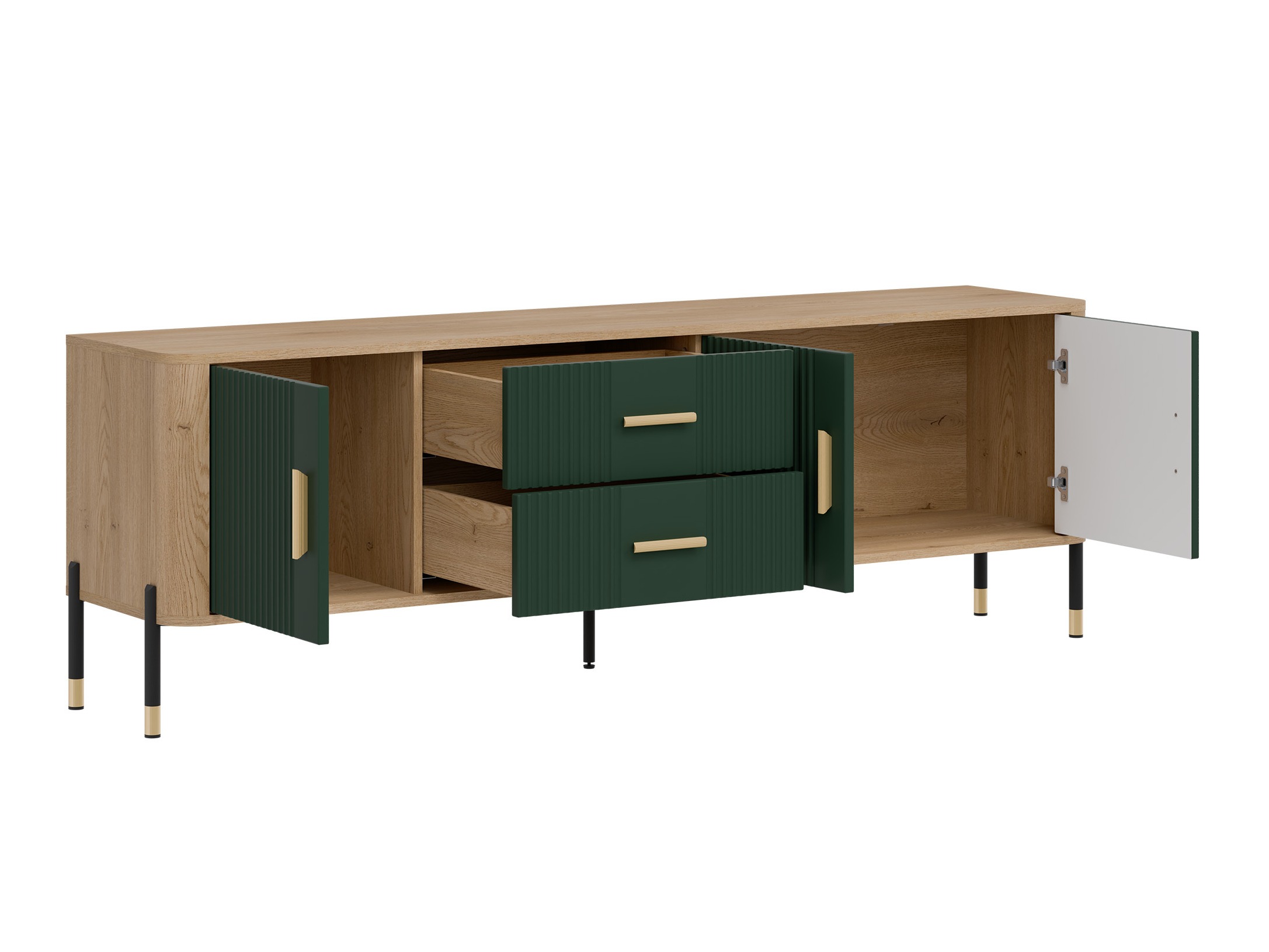 TV-Möbel Flosora 105 (Grün)