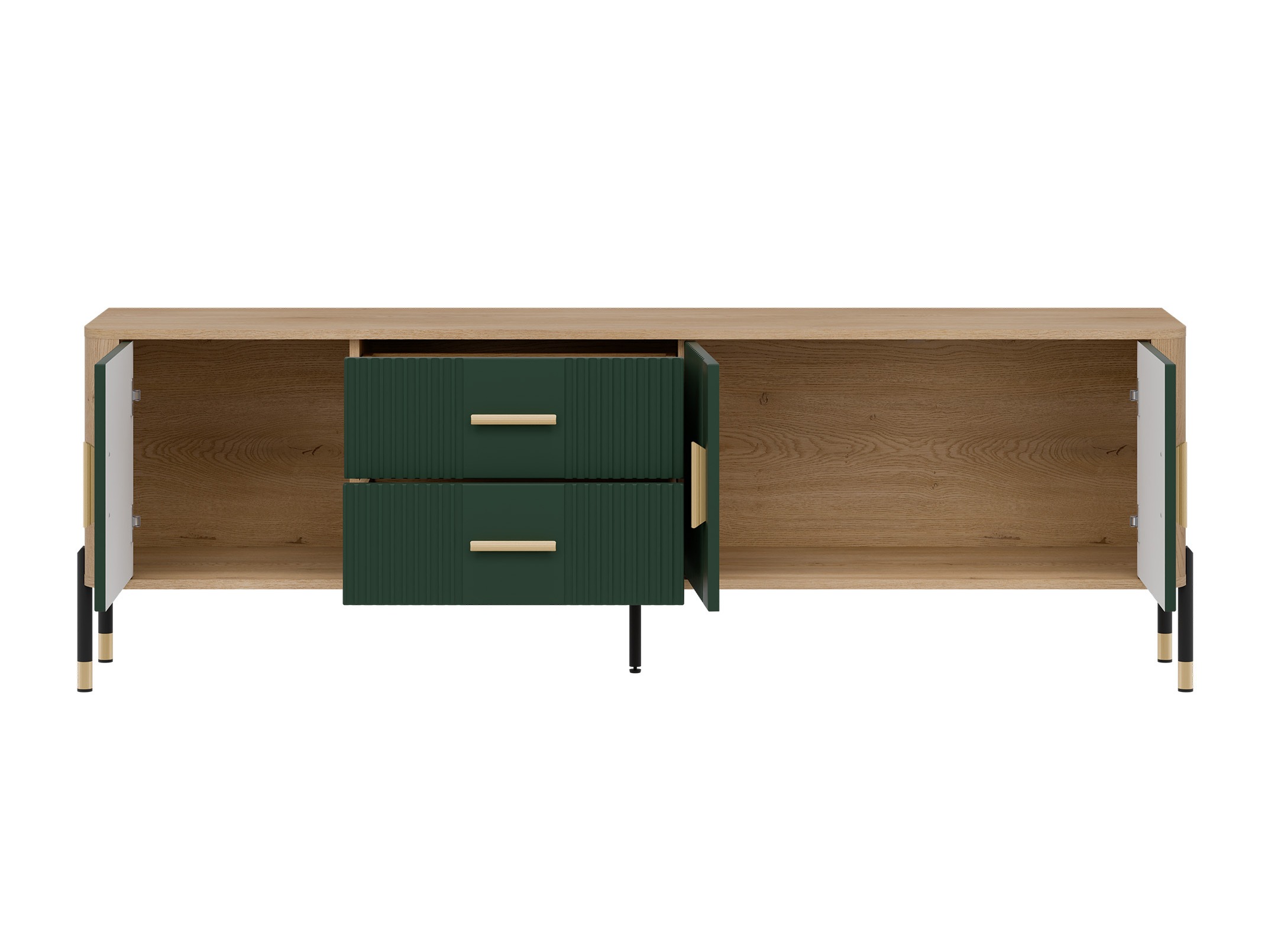 TV-Möbel Flosora 105 (Grün)