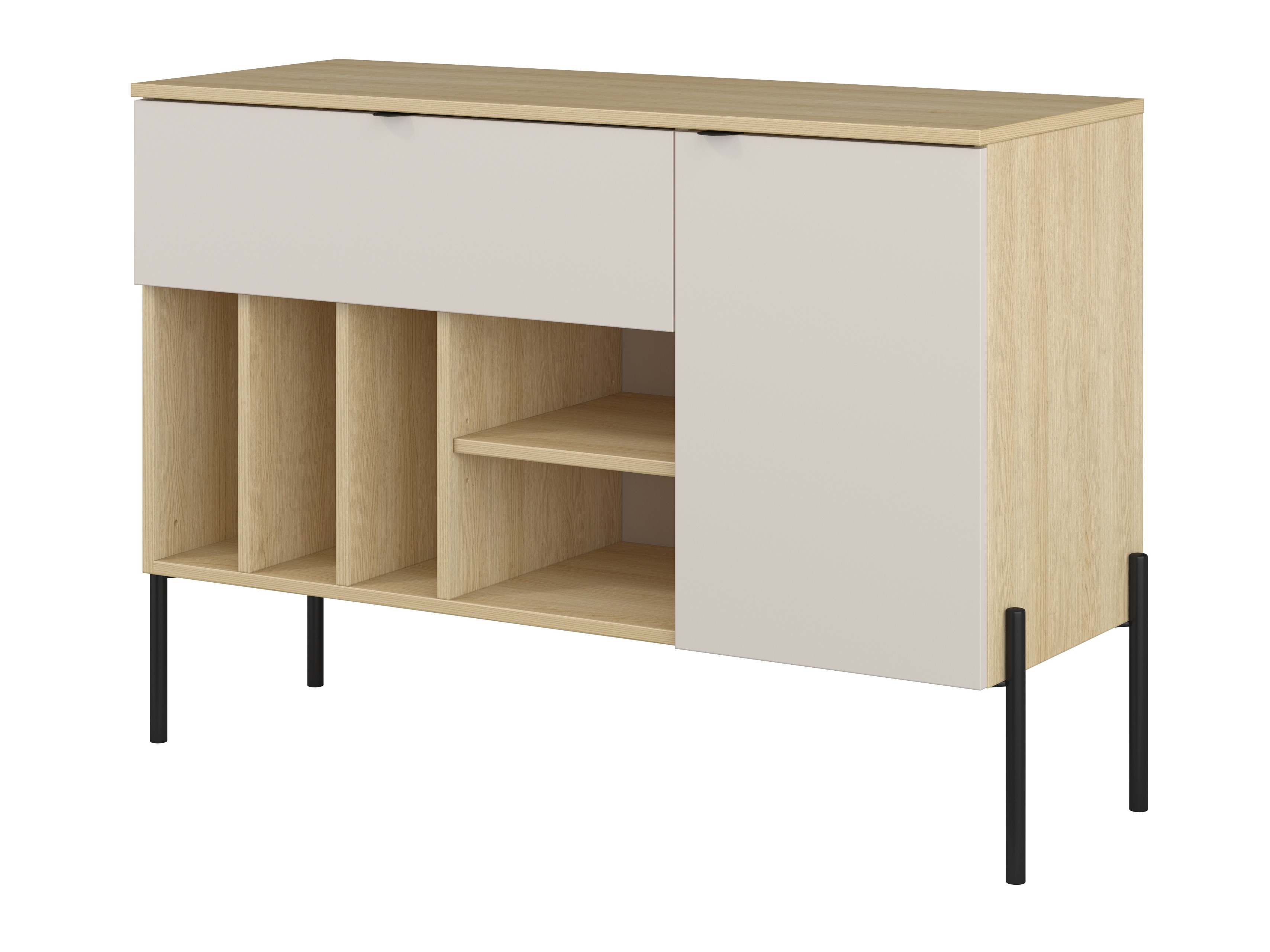 Kommode Levtenu 112 (Eiche + Kaschmir)