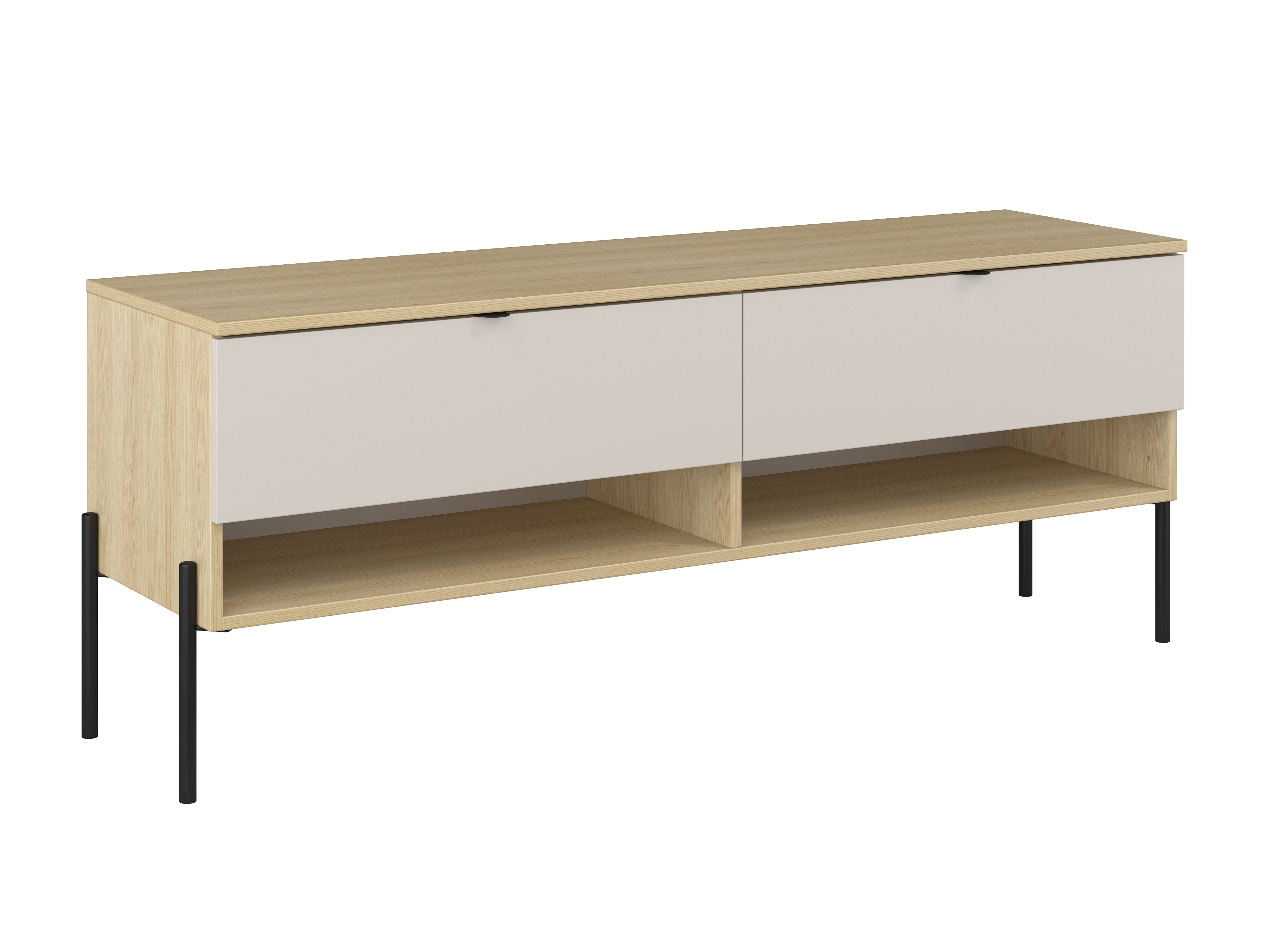 TV-Möbel Levtenu 108 (Eiche + Kaschmir)