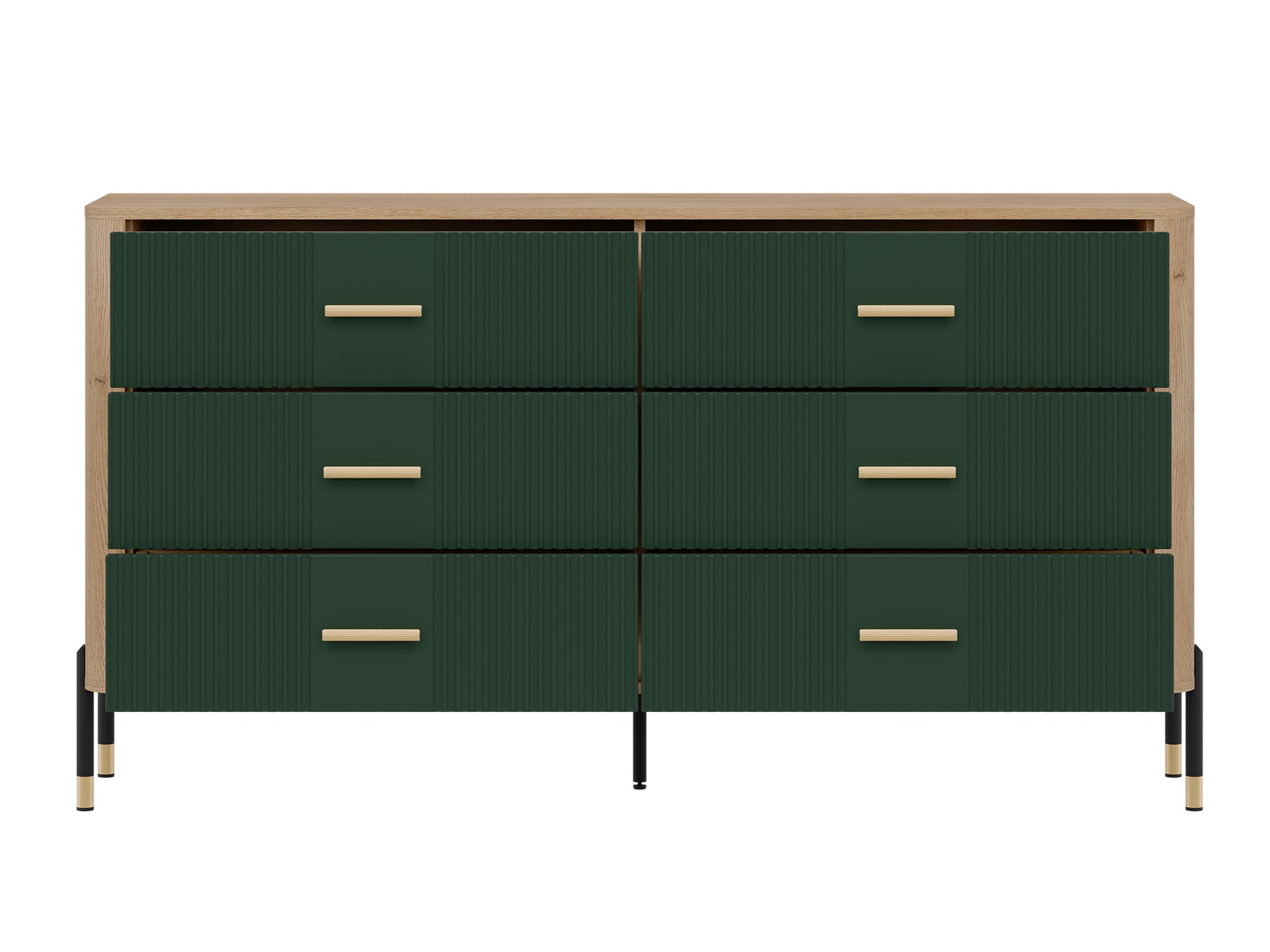 Kommode Flosora 111 (Grün)