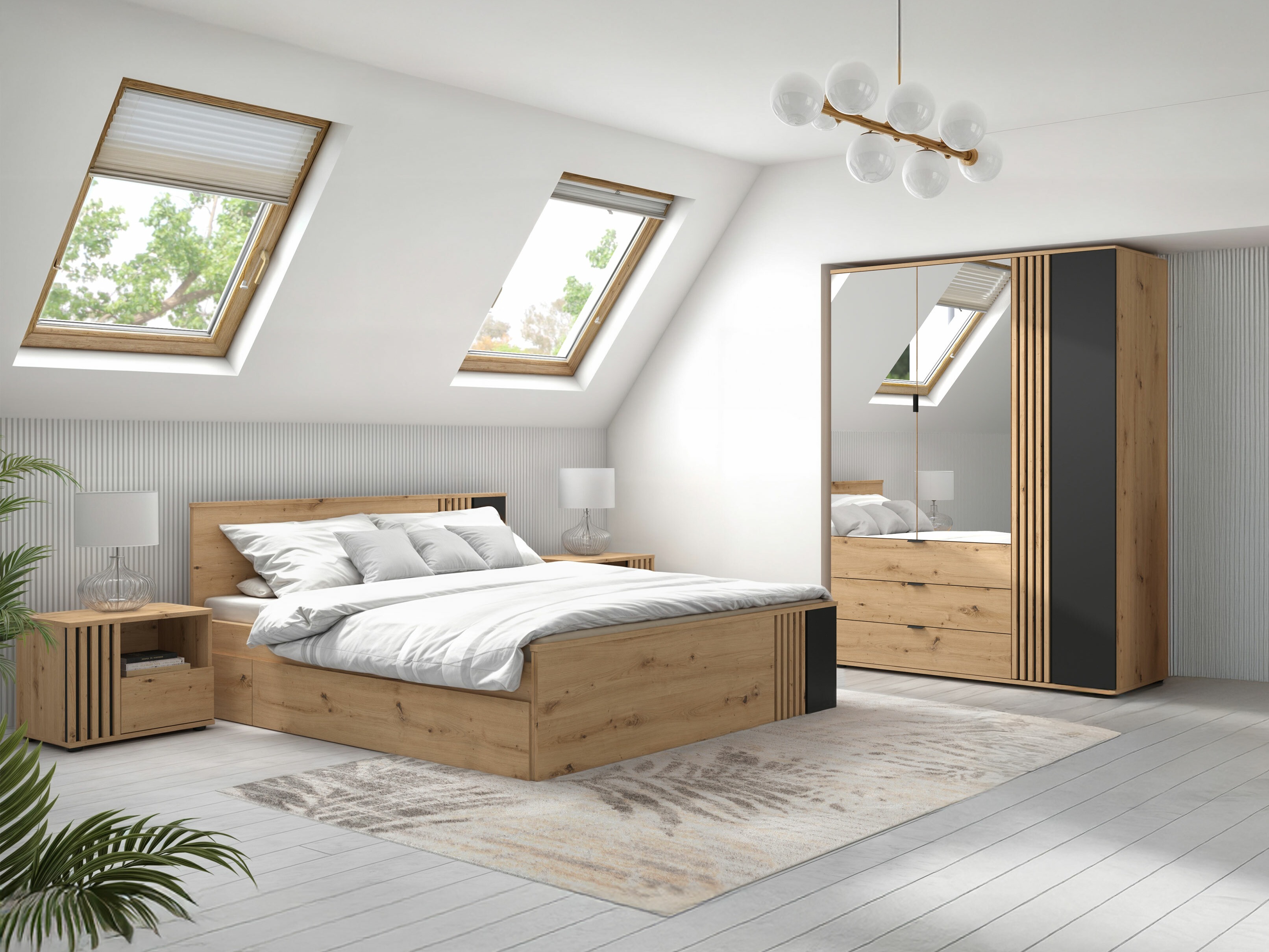 Schlafzimmer-Set Orlnolu 110